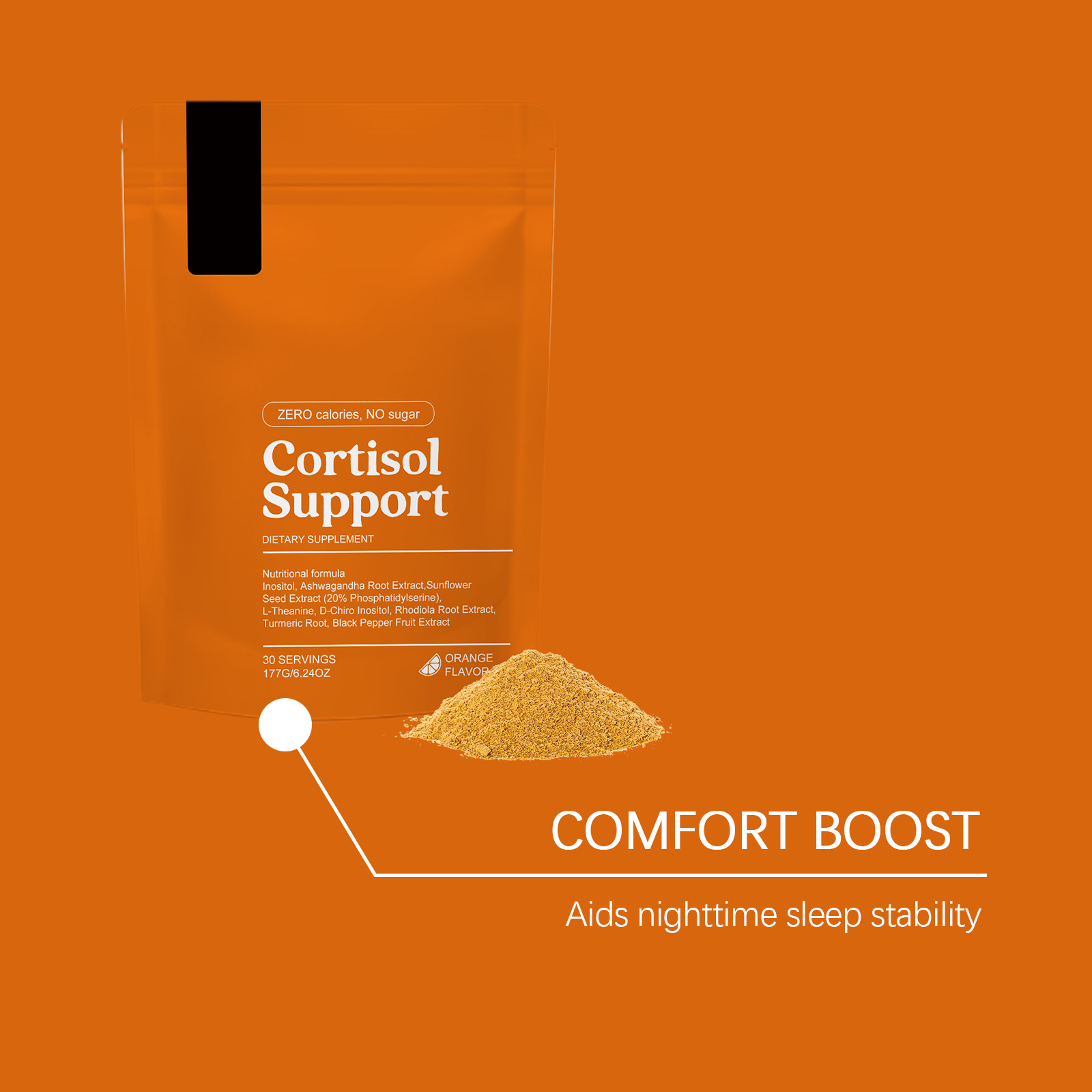 Sleep Balance Nutrition Powder Daily Mild Care Herbal Plant Ingredients Night Cozy Quiet Sleep Condition