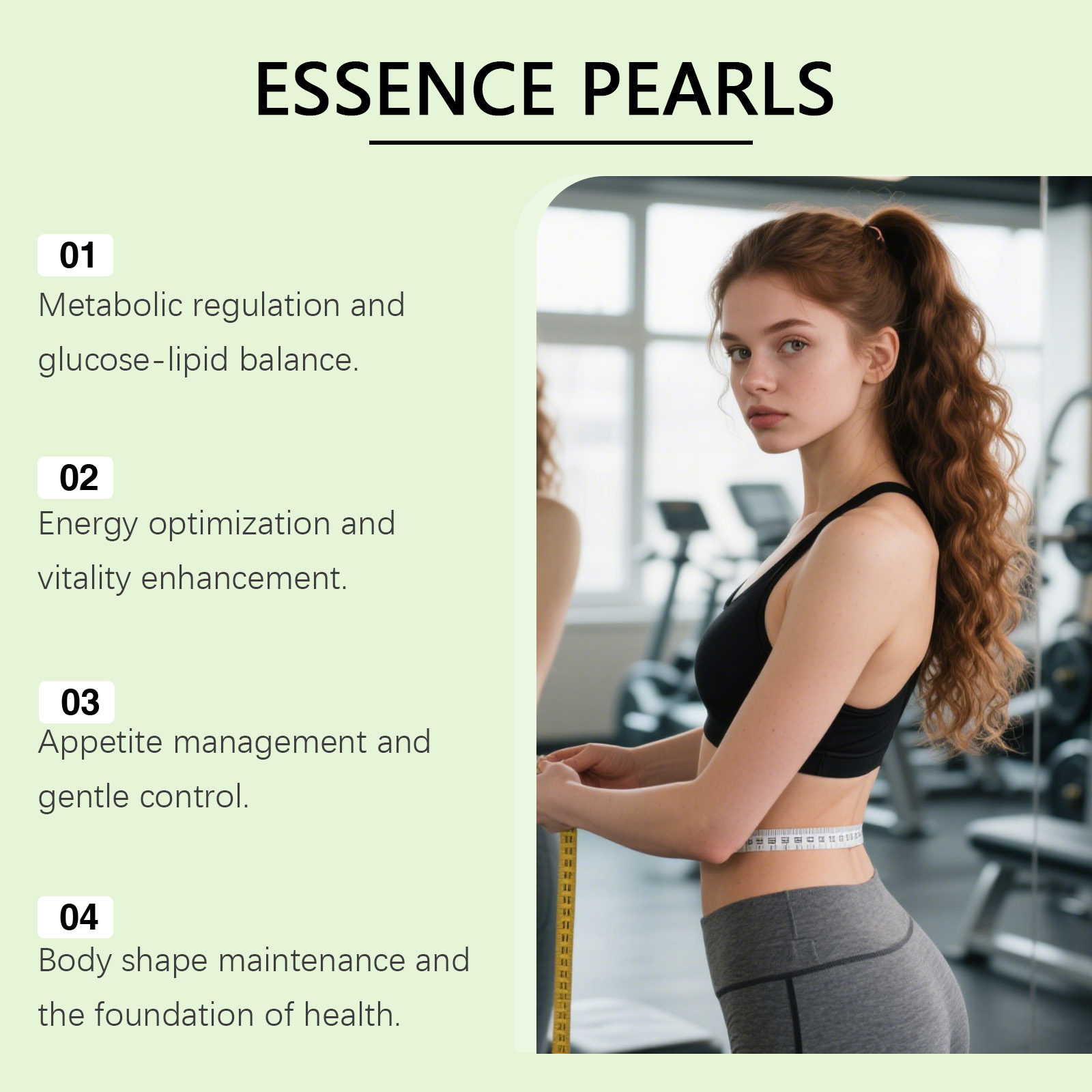 Body Care Bead Capsule Mild Ingredient Gentle Nourish Slim Figure Adjust Posture Daily Nutrition Supplement Oral Health Supply