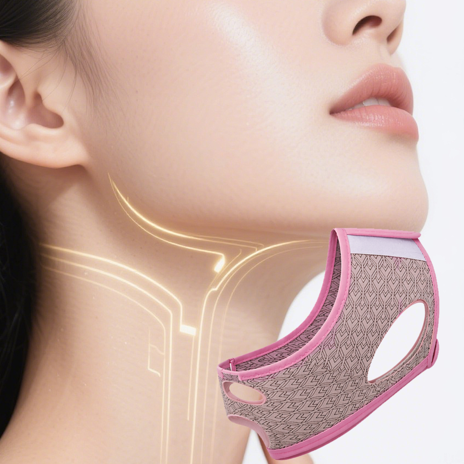 Soft Face Mask Breathable Skin Friendly Material Fit Facial Skin Comfort Non Tight Portable Daily Skin Care