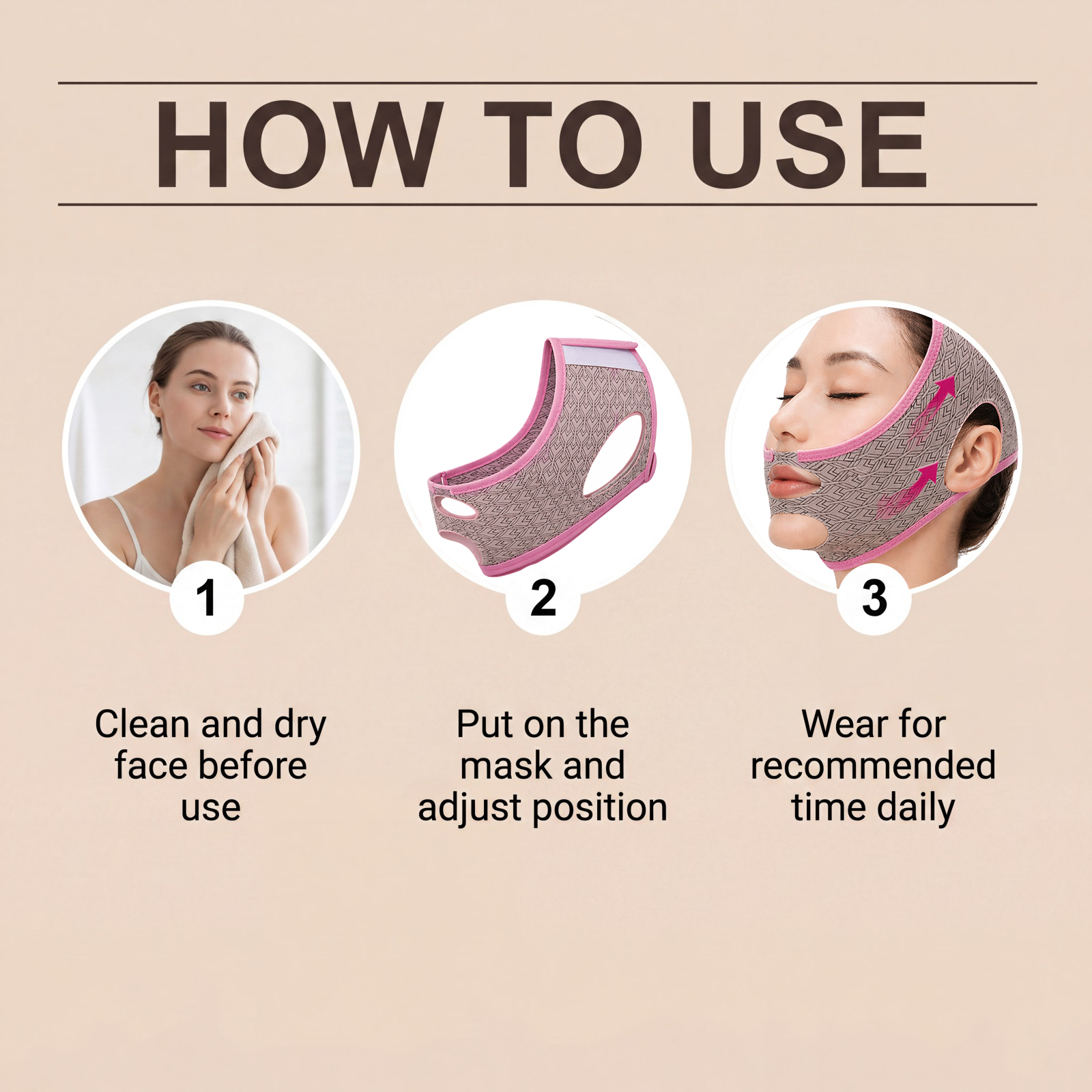 Soft Face Mask Breathable Skin Friendly Material Fit Facial Skin Comfort Non Tight Portable Daily Skin Care