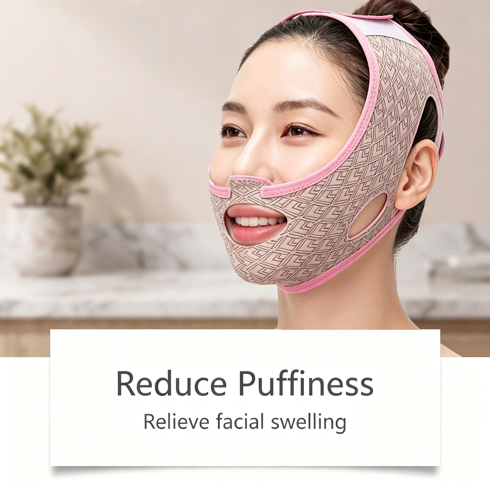 Soft Face Mask Breathable Skin Friendly Material Fit Facial Skin Comfort Non Tight Portable Daily Skin Care