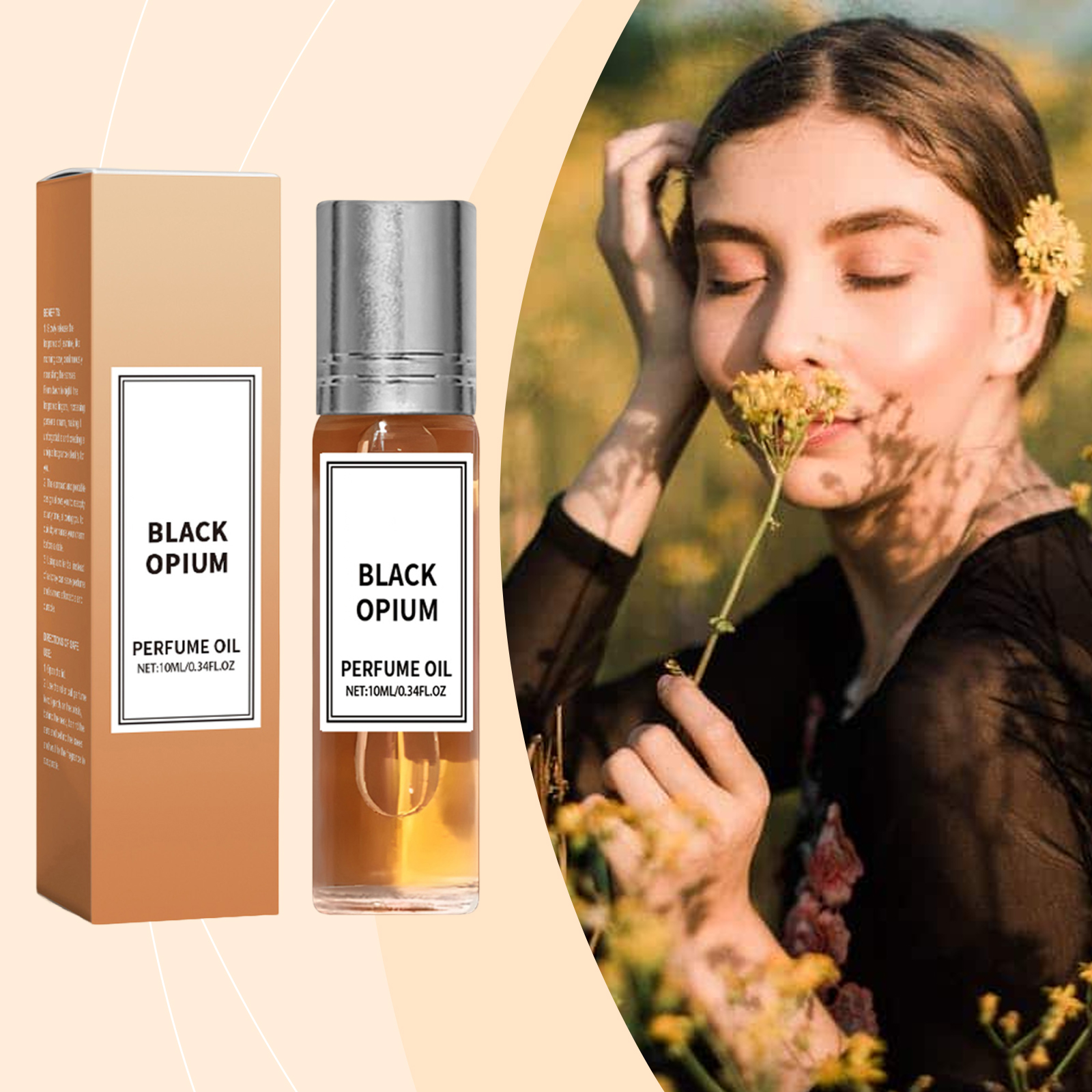Yellow Jasmine Fragrance Water Long Lasting Portable Design Wrist Neck Niche Light Fragrance Fresh Atmosphere Perfume