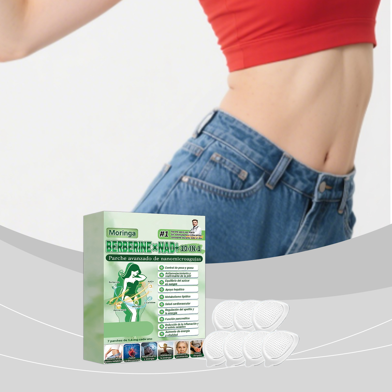 Body Care Patch Comfortable Fitting Skin Daily Activity Figure Beautiful Care Patch Piece