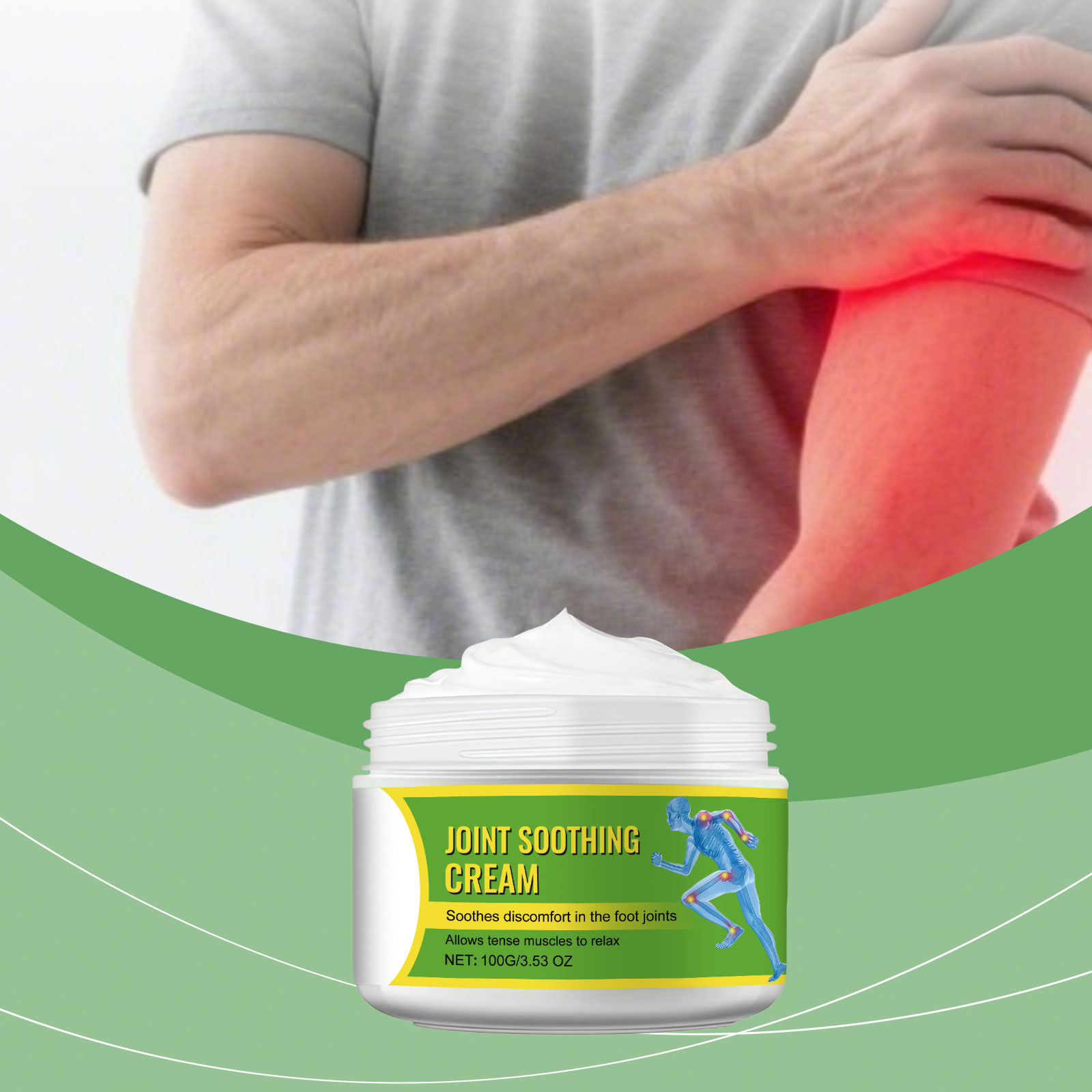 Joint Care Cream Daily Nourish Knees Joints Comfort Mild Ingredients External Massage Care Ointment