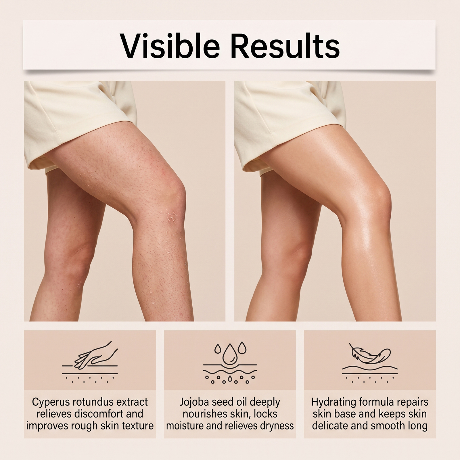 Cyperus Oil Soft Skin Delicate Moist Rough Care Mild Gentle Fresh Nonsticky Texture Nursing