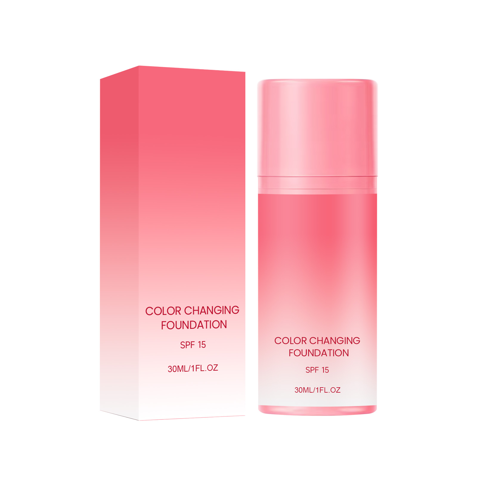 Temperature Change Foundation Skin Adaptive Fit Long Lasting Delicate Easy Spread Natural Sheer Foundation