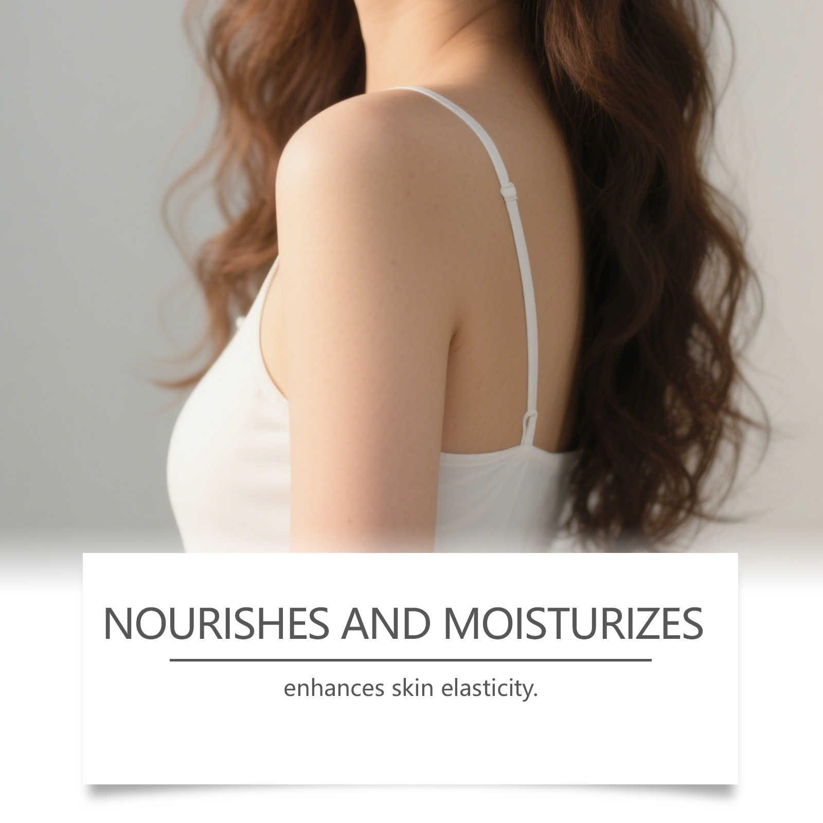 Body Moisturizing Oil Gentle Nourishing Hydrating For Daily Skin Care On External Human Body Skin