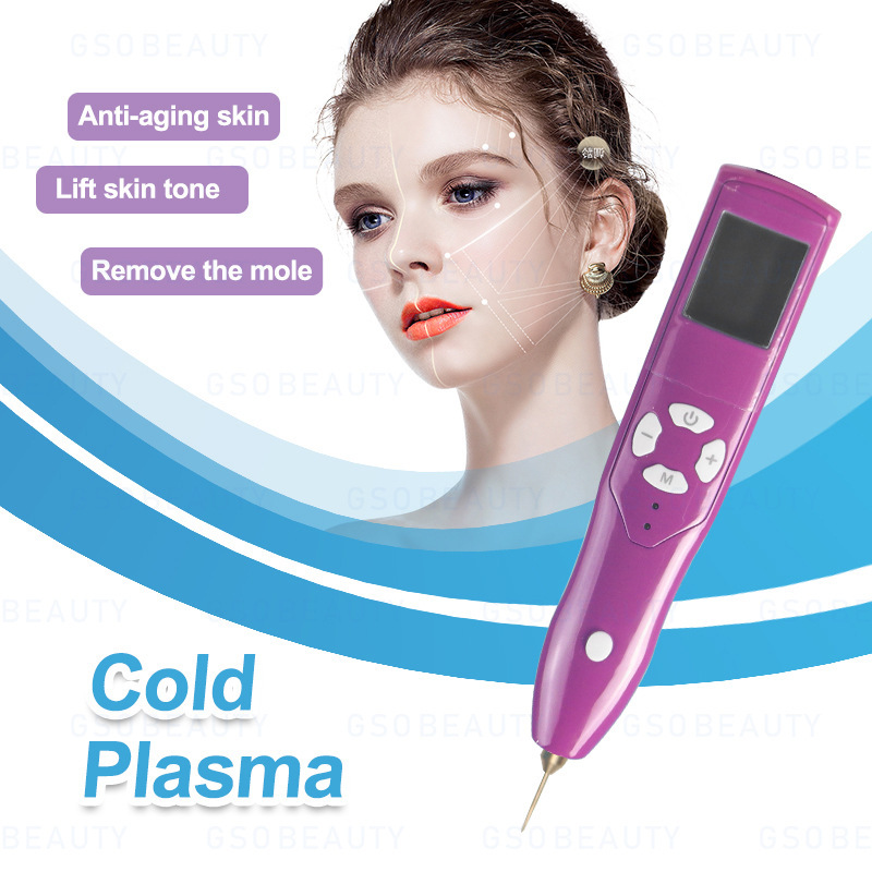 Cold Plasma Pen Wrinkle Removal Jet Cold Eyelid Lifting Pen Spot Mole Removal Plus Ozone Plasma Pen Machine for Home