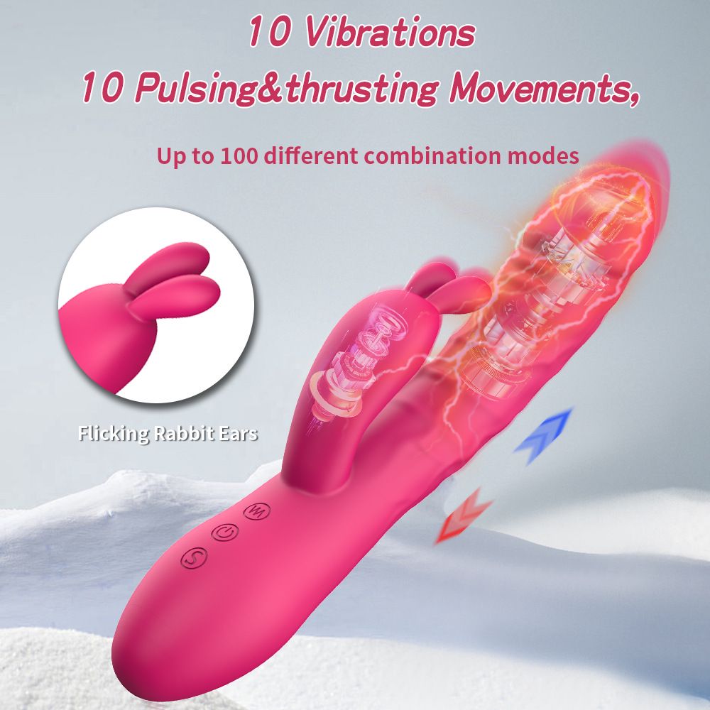(Black) Women Sex Toys Pulse Vibrating Wand Dual Motor Clitoral Stimulator Masturbator Adult Toys  G-Spot Dildo AV Wand Adult Pleasure