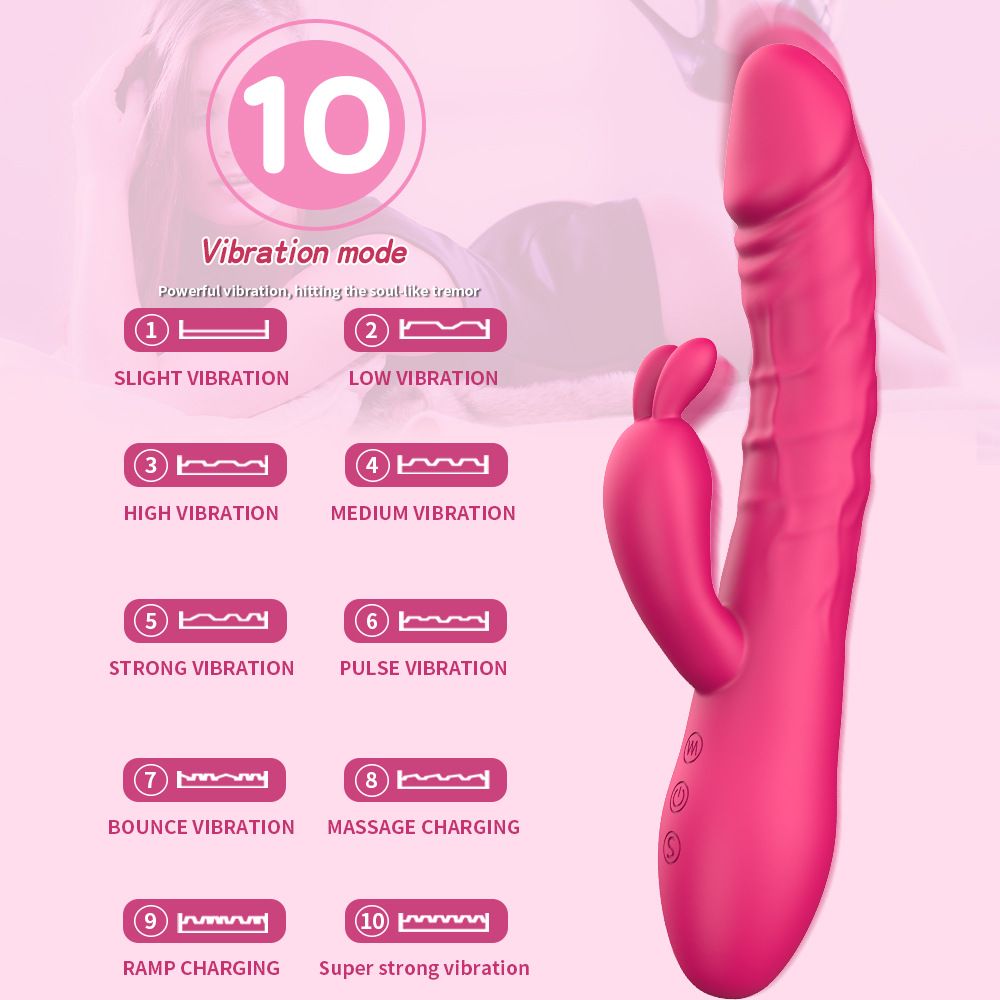 (Black) Women Sex Toys Pulse Vibrating Wand Dual Motor Clitoral Stimulator Masturbator Adult Toys  G-Spot Dildo AV Wand Adult Pleasure