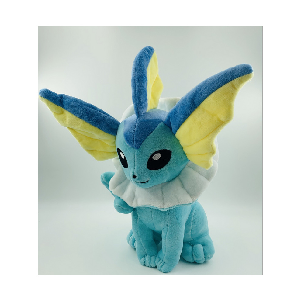 30CM Pokemon VAPOREON Rare Soft Plush Doll Stuffed Doll Kids Toy