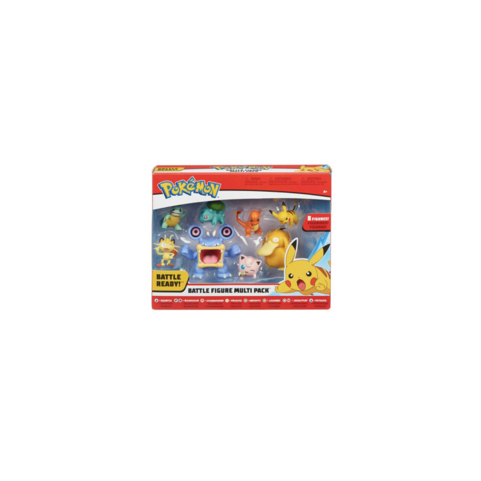 Poku00e9mon Battle Ready 8pcs Multi Pack Boxed Kids Gift