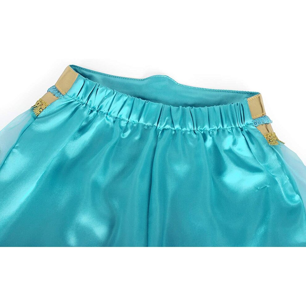 (5~6 Years) AmzBarley Princess Jasmine Dress Up Costumes