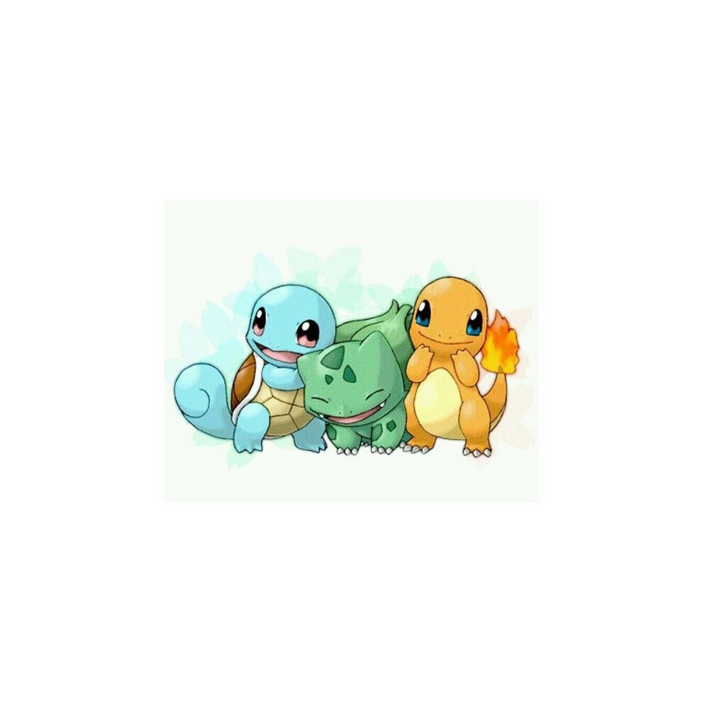 Pokémon Plush Toys Pikachu Bulbasaur Squirtle Charmander Stuffed Doll Anime Collection Soft Figures Kids Cuddly Toys 4 Pack 8 Inch