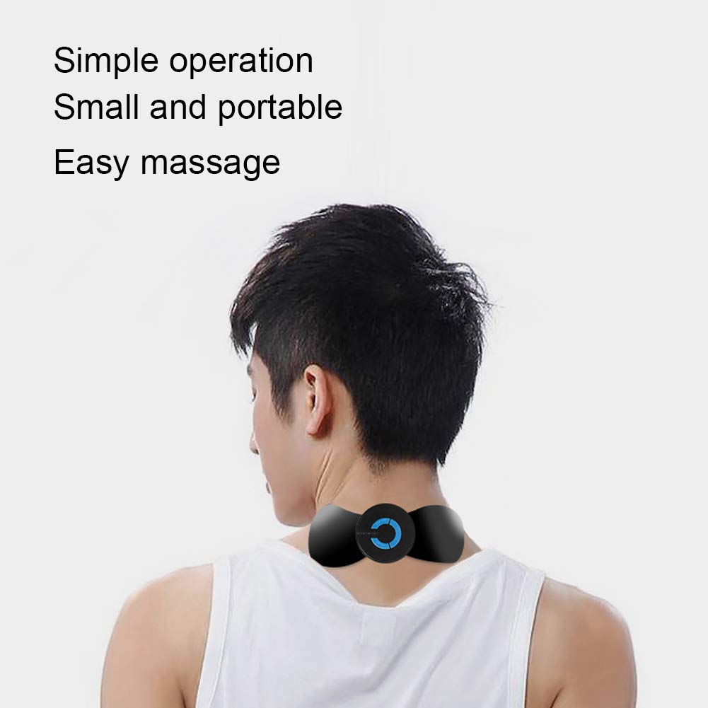 Portable EMS Massager Mini Neck Massager Electric Muscle Stimulator