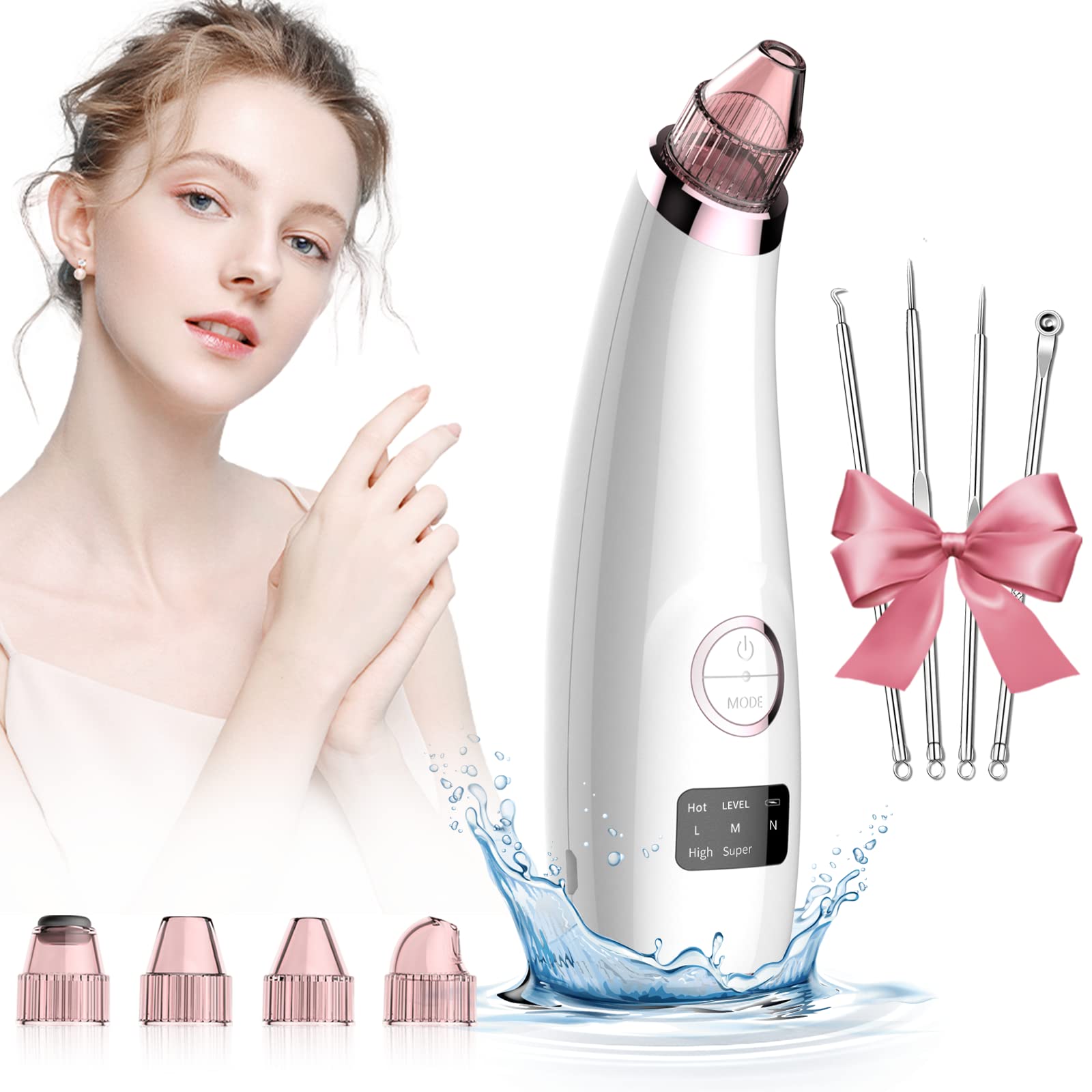 Blackhead Remover Vacuum Blackhead Extractor Face Pore Cleaner