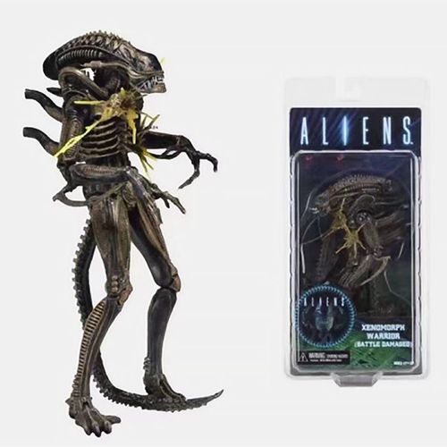NECA Aliens Damaged Warrior Figure