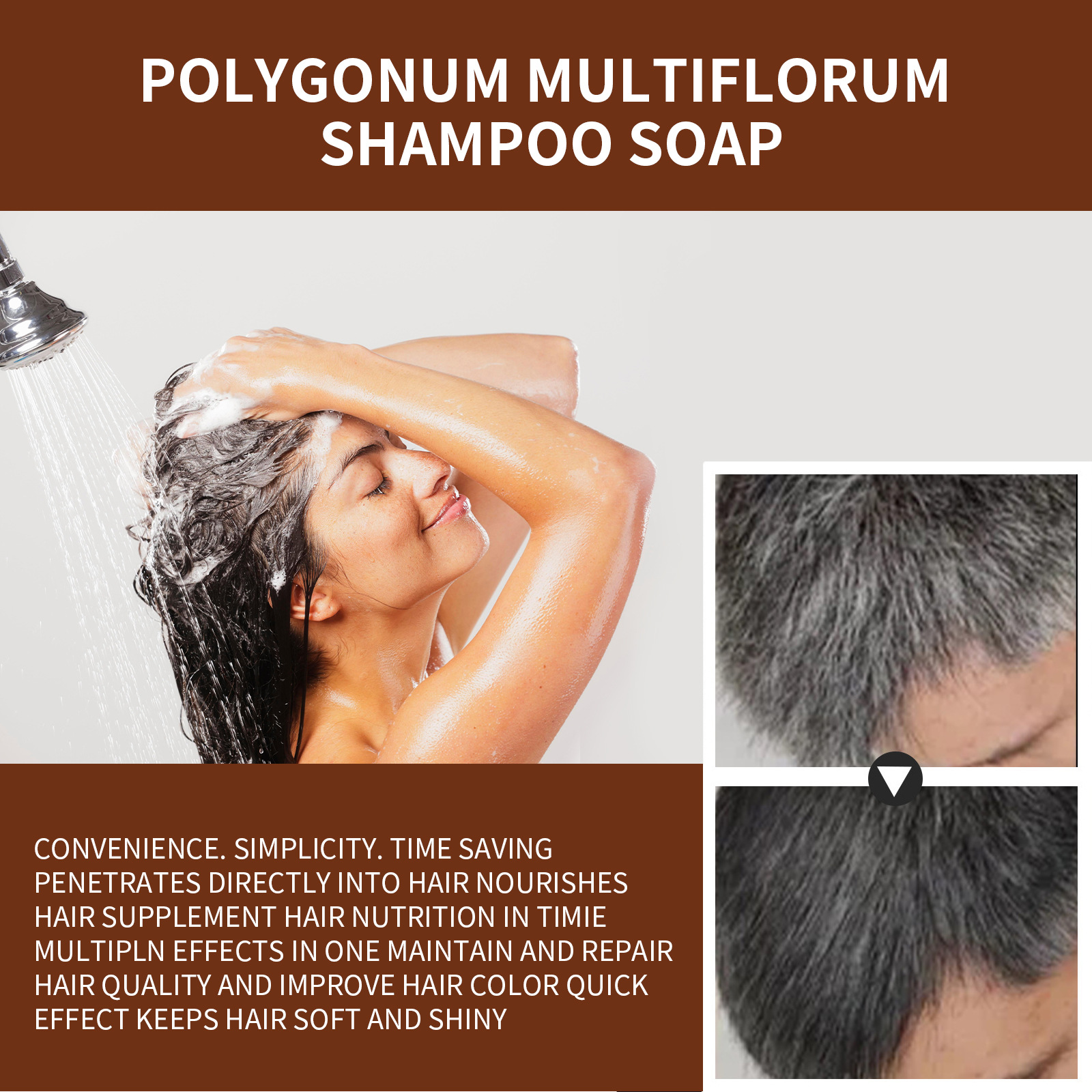 Hair Darkening Shampoo Bar Natural Darkening Shampoo Essence Hair Soap Conditioner Organic Hair Volumizing Moisturizing Cleansing