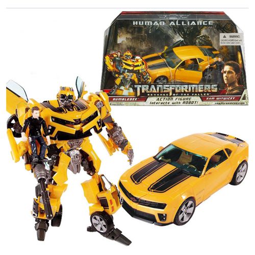 Transformers Bumblebee Human Alliance Robot Truck Car Action Figures Kid Boy Toy