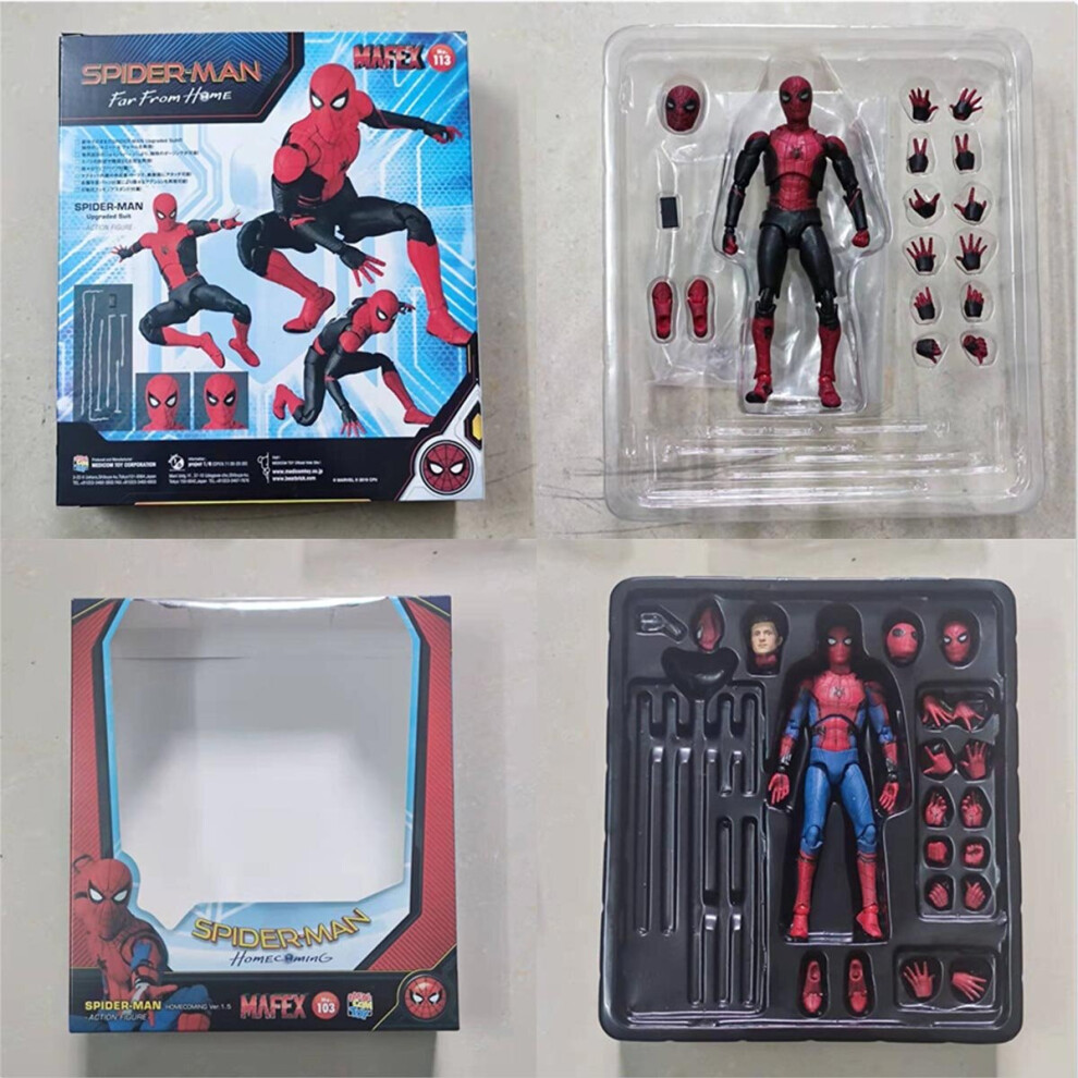 Marvel Spiderman Homecoming Action Figure Spider Man PVC Model Toys