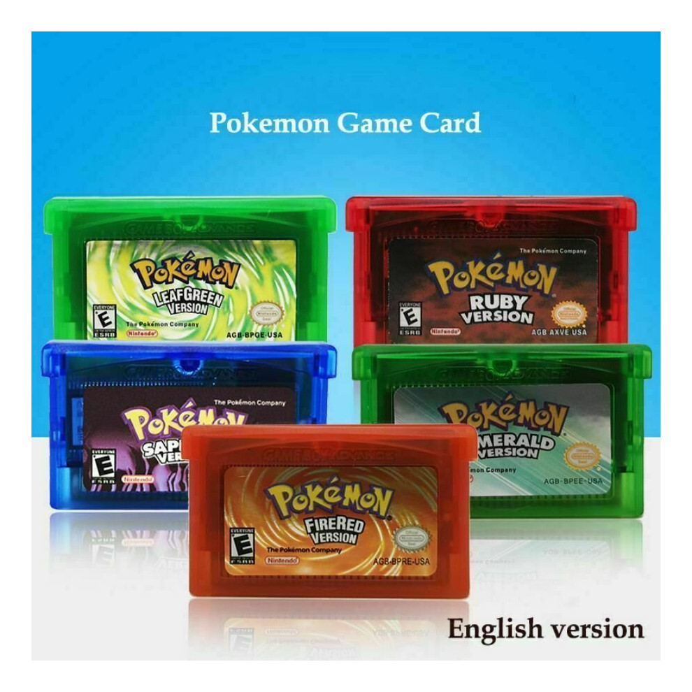 (Sapphire) NINTENDO Pokemon Ruby Games GBA Game Boy Advance