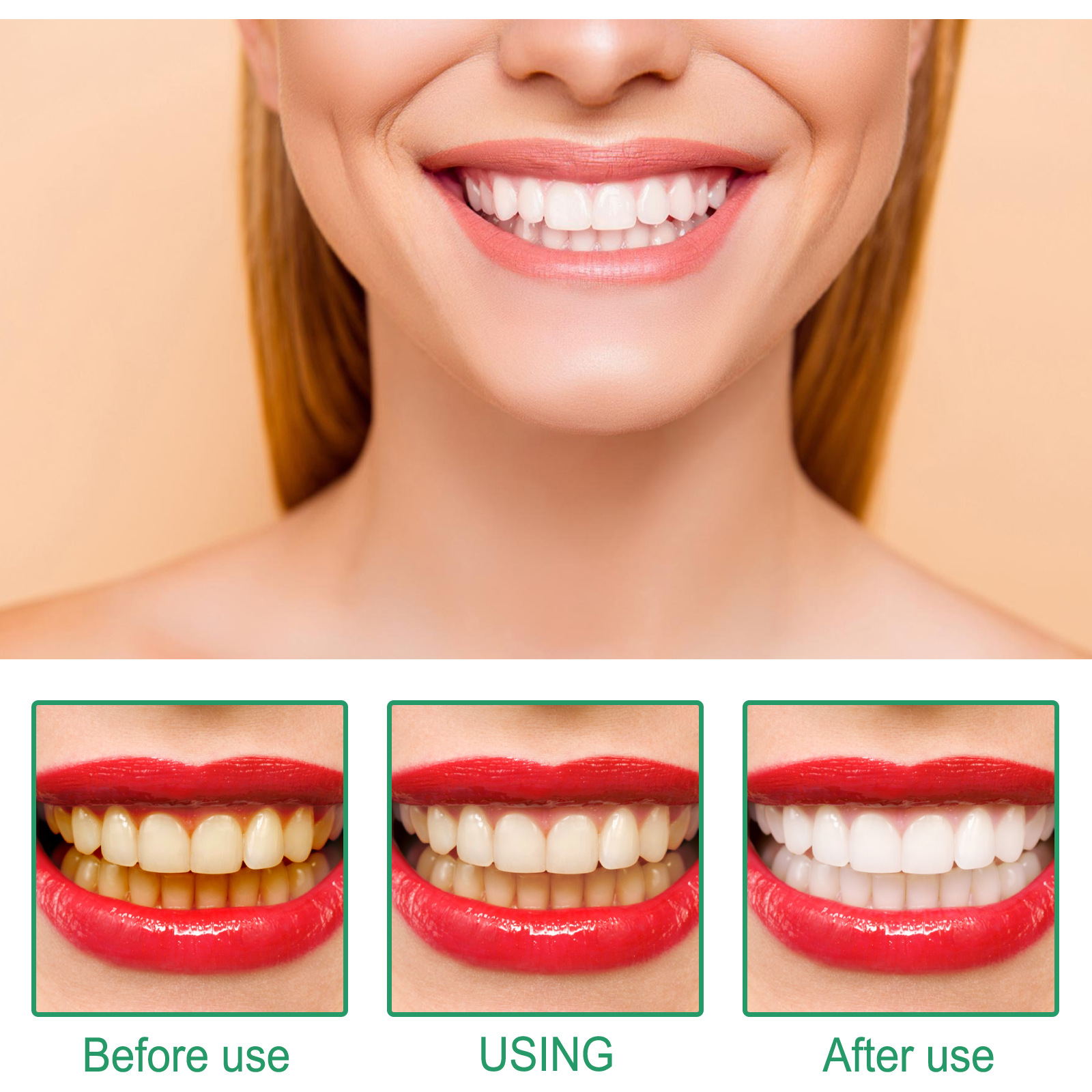 Teeth Whiteners 7 Day Teeth Whitening Powder Remove Plaque Stains Toothpaste Deep Cleaning Fresh Breath Oral Hygiene Dentally Tools Teeth Care