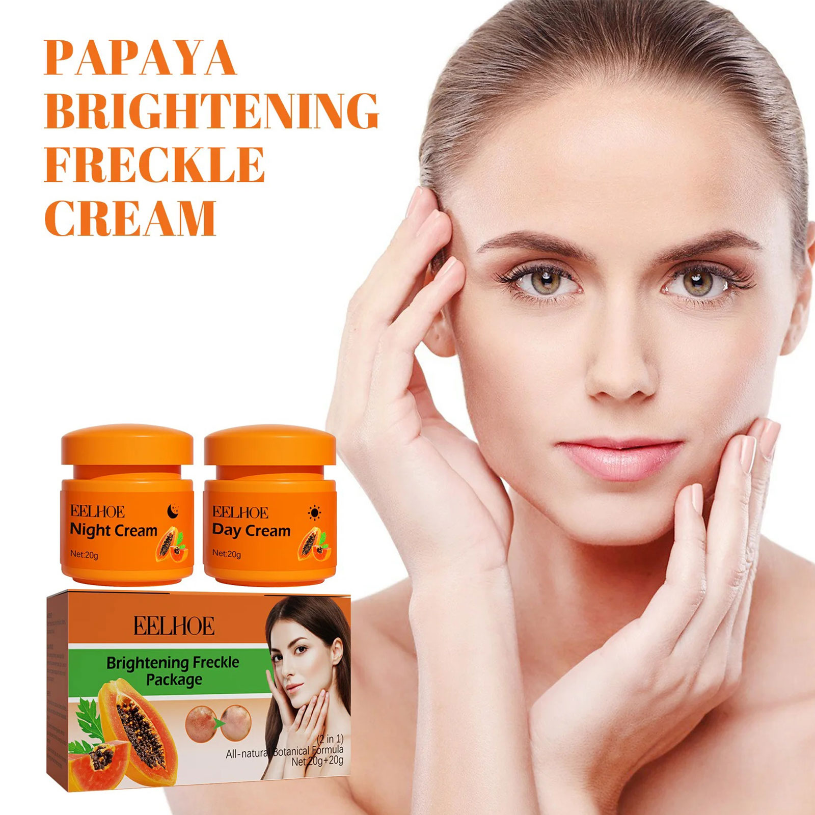 Whitening Freckle Cream Melanin Blemish Remover Lighten Pigmentation Melasma Removal Whiten Nourish Dark Spot Corrector Cream Day Night Cream