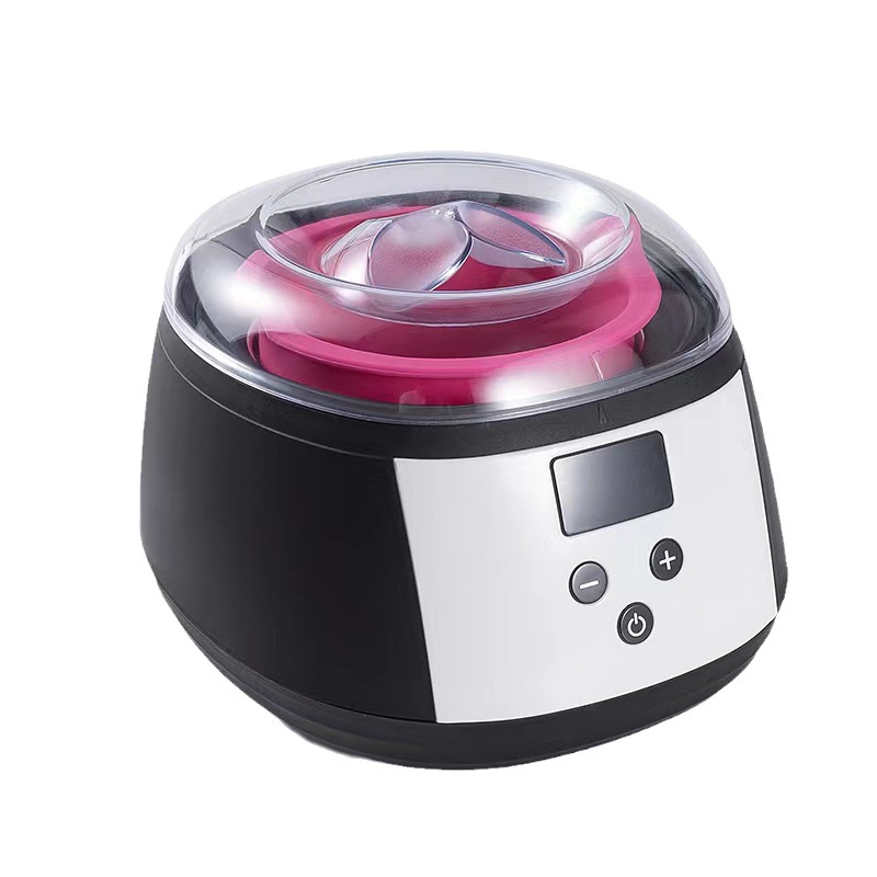 (Black Hair Removal Wax Heater) Professional Hair Removal Wax Heater Machine Wax Melting Pot Wax Melter Digital LCD  Temperature Display for Adults Beginner Home Spa or Salon