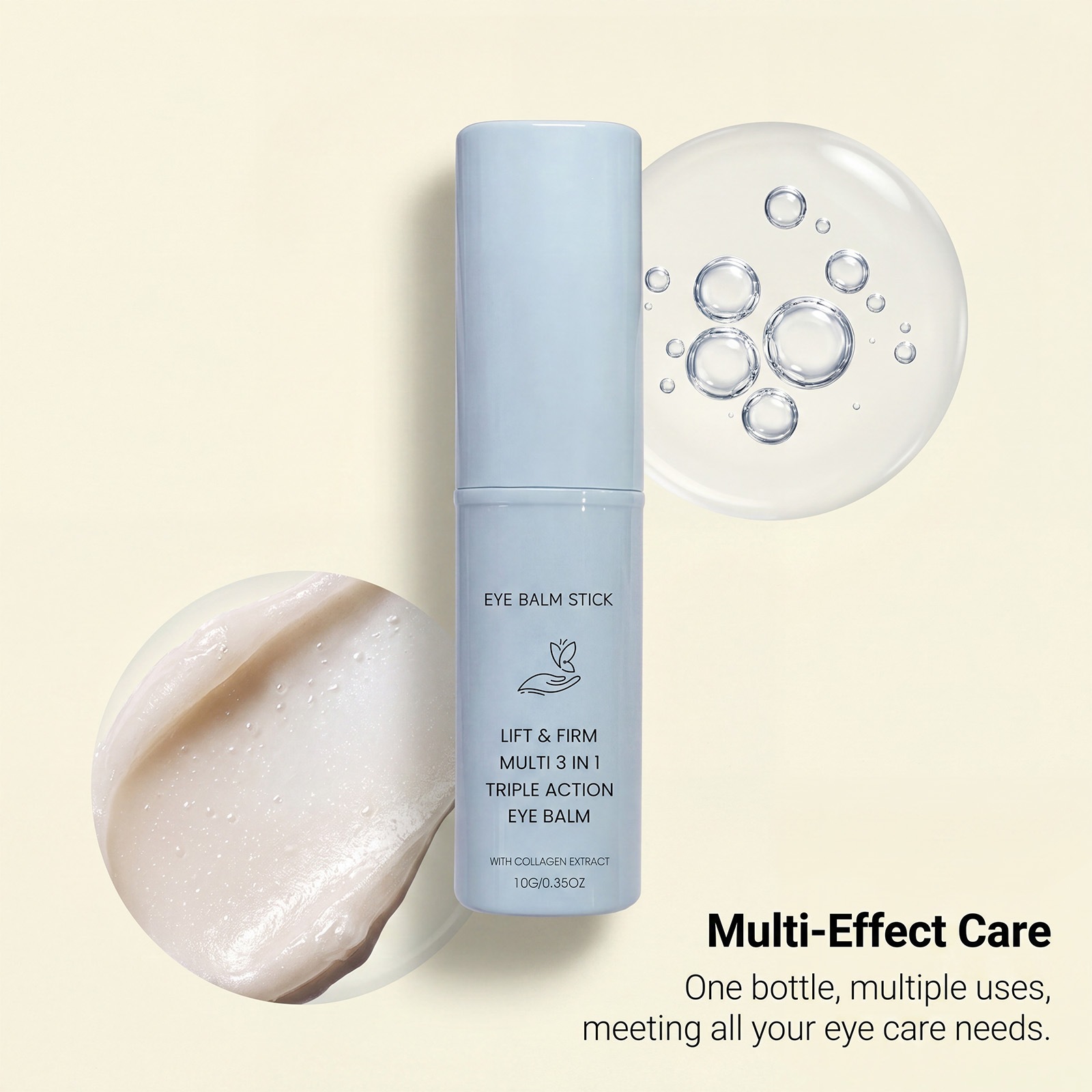 Collagen Eye Cream Stick For Hydrating Soothing And Daily Gentle Eye Area Massage