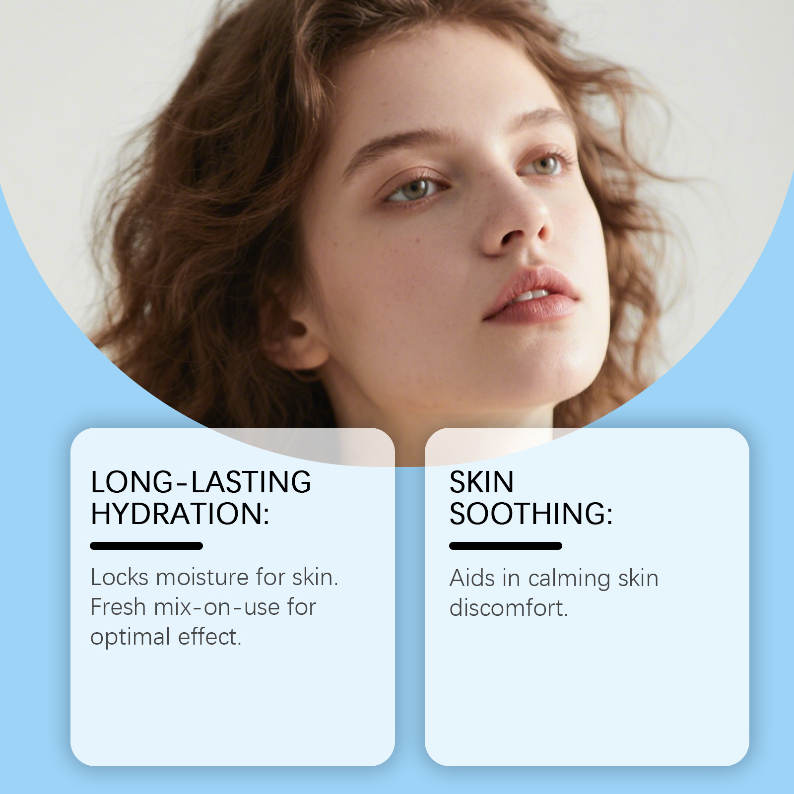 Hyaluronic Acid Moisturizing Capsule Cream Lightweight Hydrating Brightening Smoothing Daily Face Skin Care Treatment