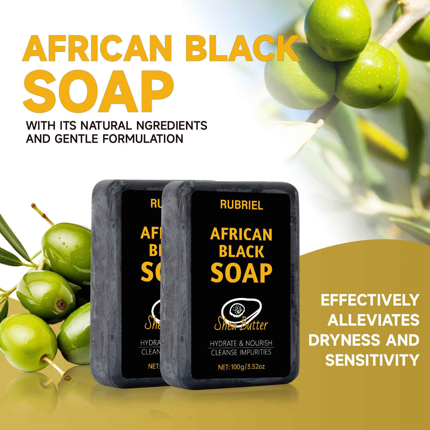 Black Charcoal Deep Cleansing Blackhead Removal Handmade Soap For Face And Body Pore Purifying Daily Wash 100g