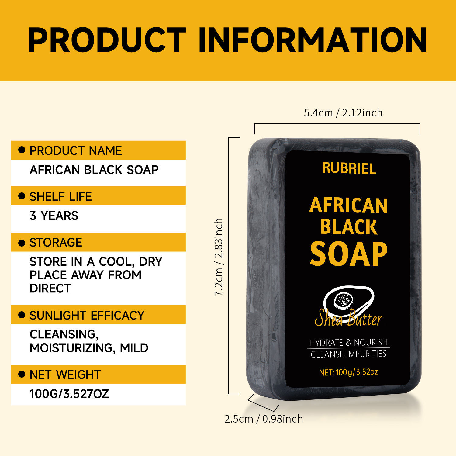 Black Charcoal Deep Cleansing Blackhead Removal Handmade Soap For Face And Body Pore Purifying Daily Wash 100g