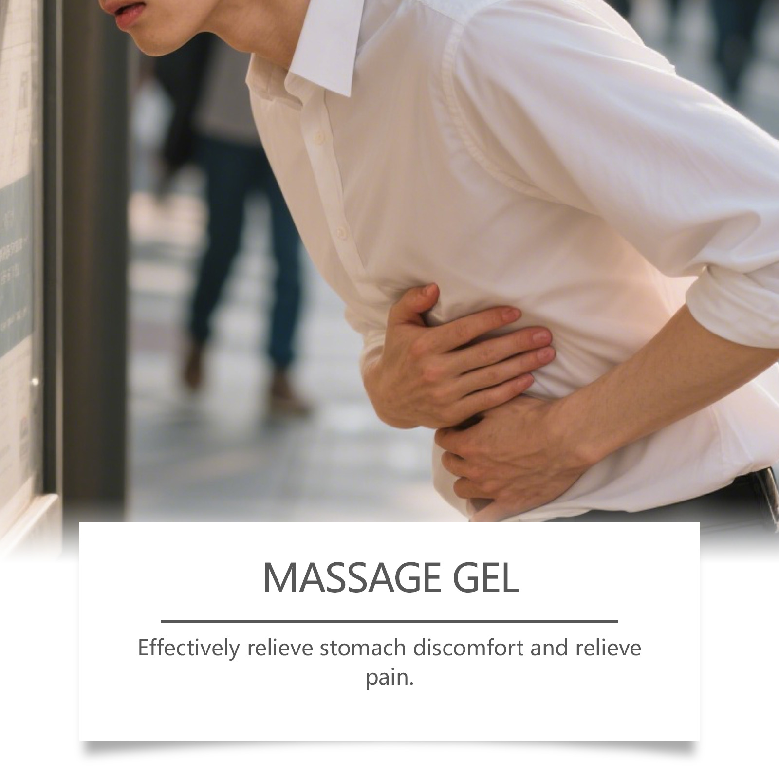 Turmeric Care Massage Gel Mild Gentle Warm External Cream Abdomen Daily Body Care Maintenance Lotion
