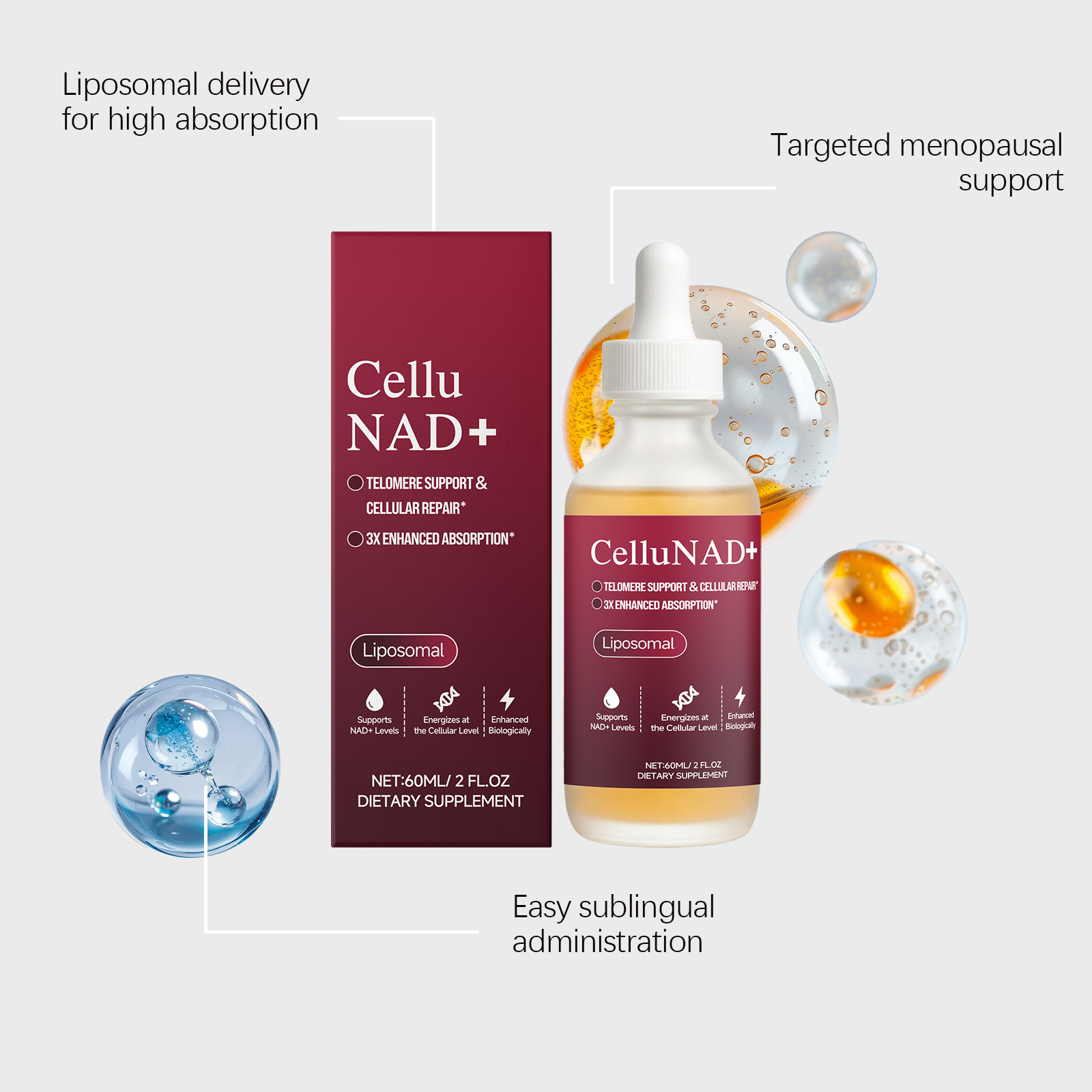 Women Care Drops Mild Ingredients Nurture Soothe Discomfort Daily Body Vitality Supplement Natural Gentle Safe Soft Calm Healthy