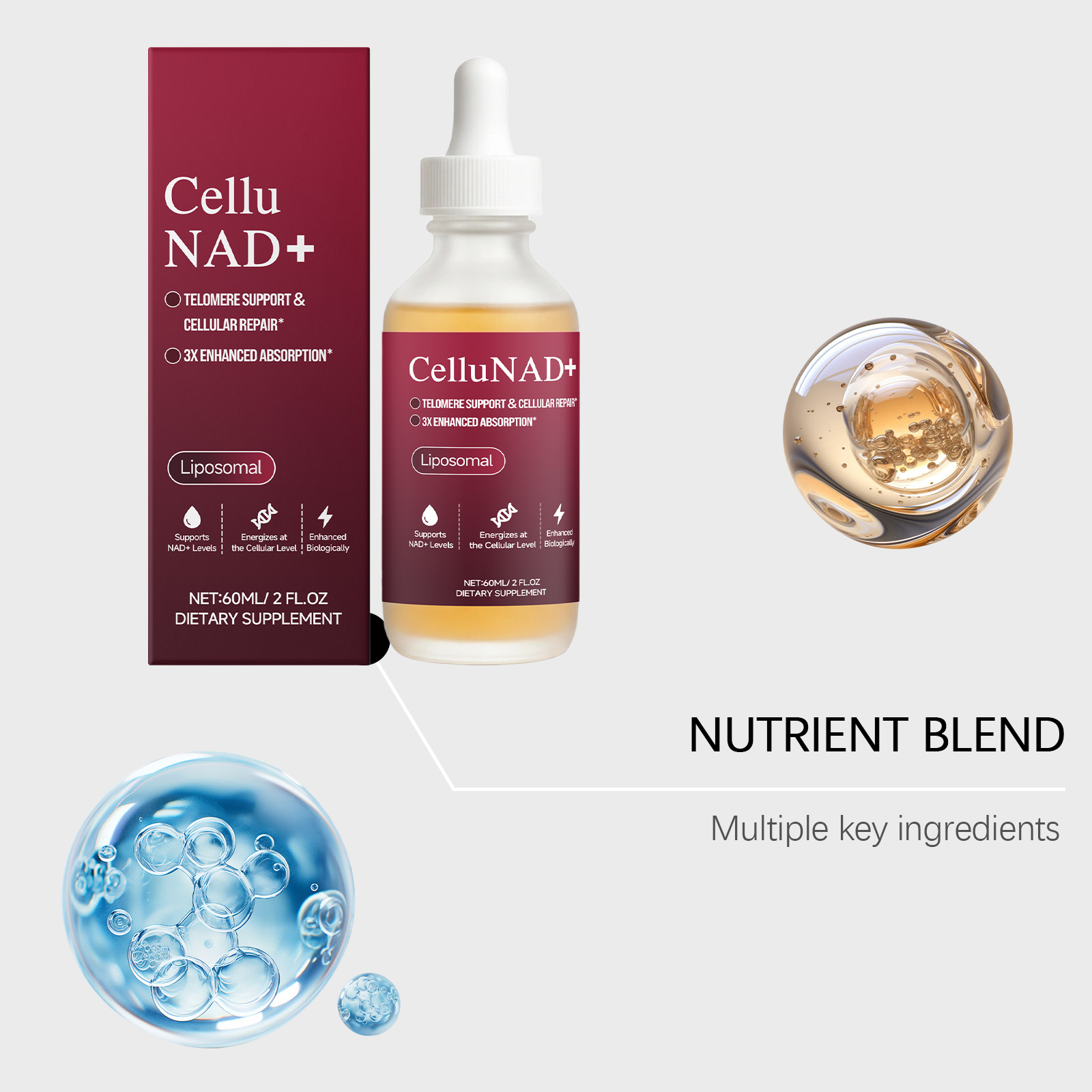 Women Care Drops Mild Ingredients Nurture Soothe Discomfort Daily Body Vitality Supplement Natural Gentle Safe Soft Calm Healthy