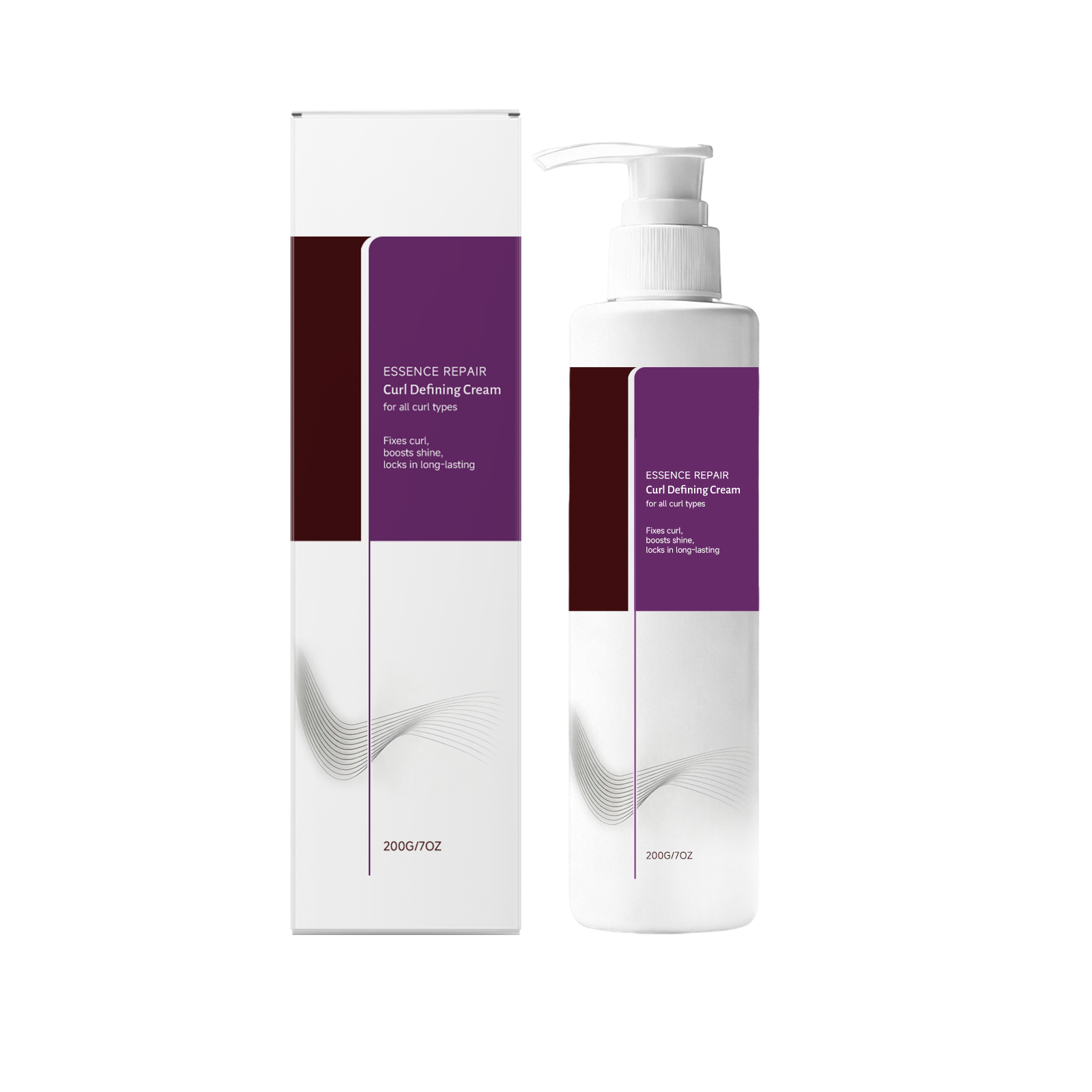 Curl Styling Cream Outlining Hair Beautifying Shaping Fluffy Anti Collapse Easy Smear Easy Spread Portable Care Daily Use Gentle Long Lasting