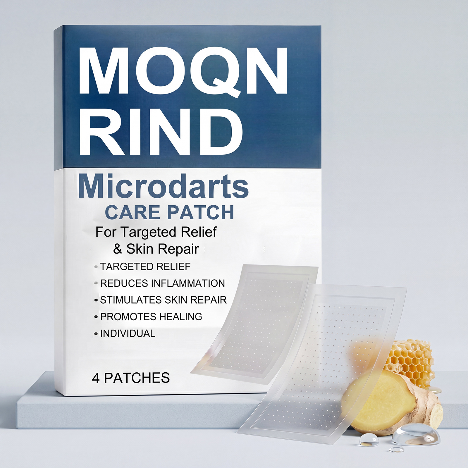 Leg Care Patch Mild Formula Breathable Skin Friendly Convenient Daily External Care Protect Leg Skin
