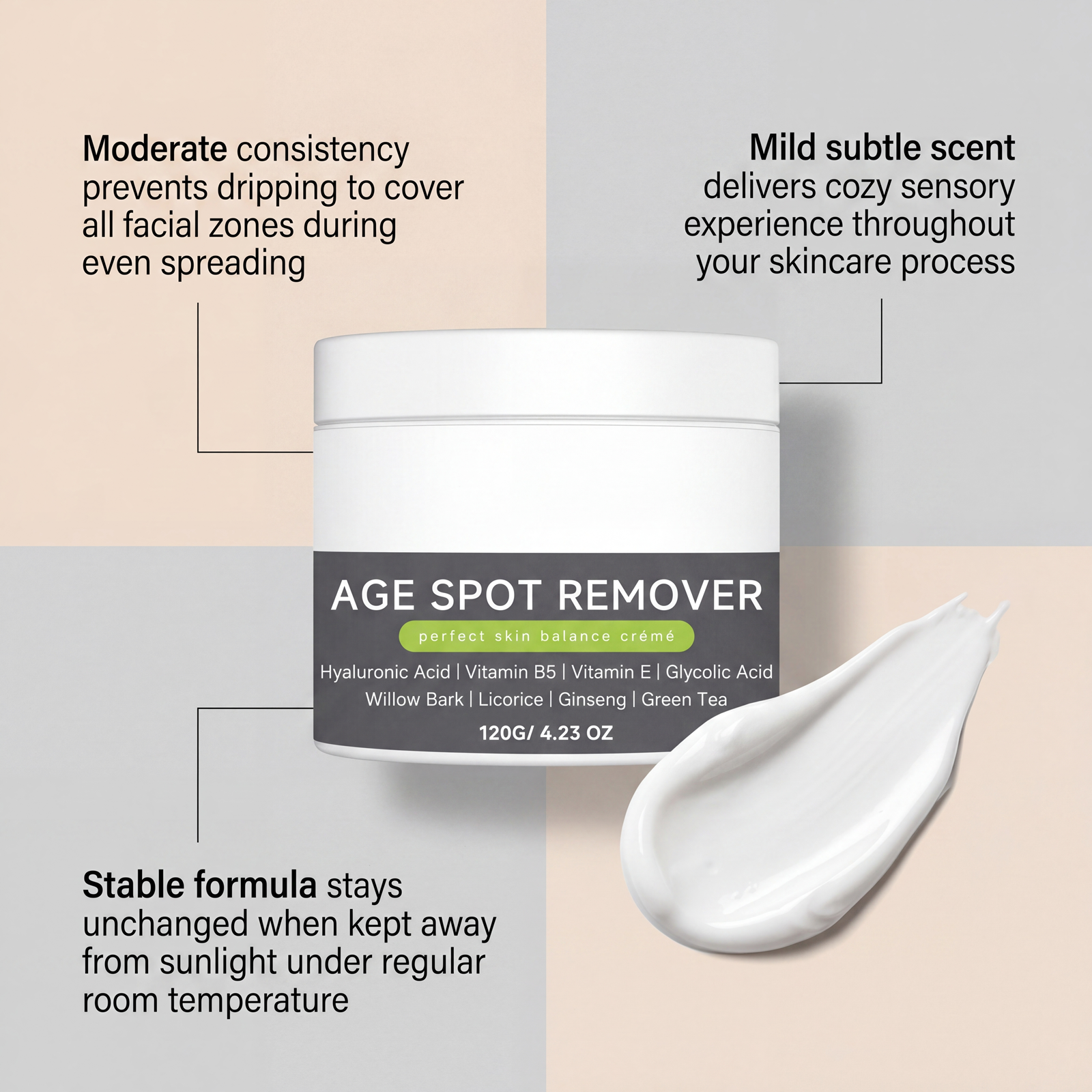 Brightening Cream Daily Mild Moisturizing Silky Delicate Refreshing Fast Absorb Facial Skin Care Lotion