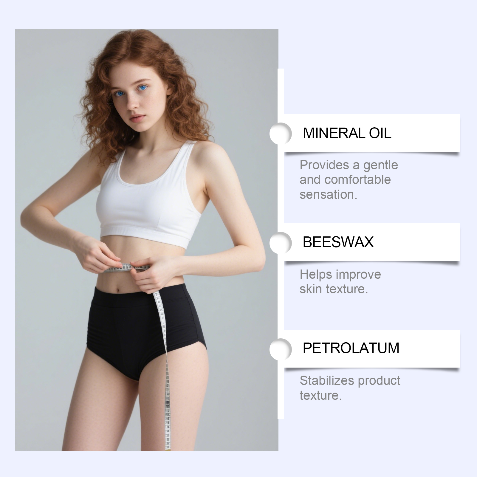 Body Care Auxiliary Patch Fits Skin Mild Moisturizing Skin Friendly Breathable Comfortable Shapes Body Curves