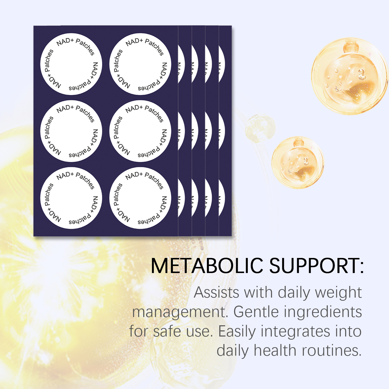 Body Care Auxiliary Patch Fits Skin Mild Moisturizing Skin Friendly Breathable Comfortable Shapes Body Curves