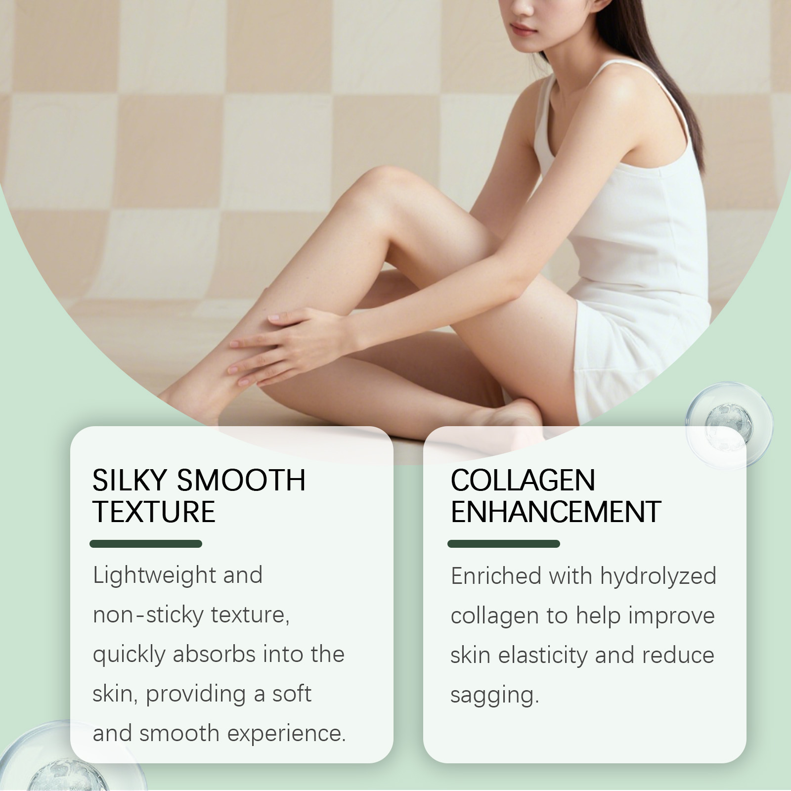 Collagen Body Oil Mild Nourishing Soft Smooth Refreshing Elastic Bright Daily Skin Care
