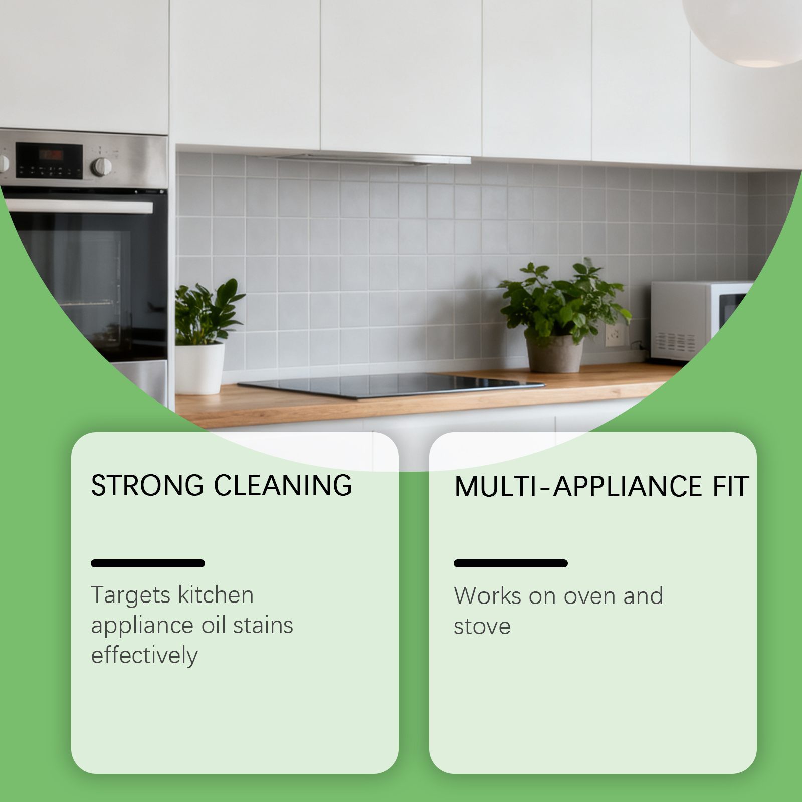 Kitchen Appliance Cleaner Powerful Oil Stain Removal Daily Household Surface Cleanser For Range Hood Refrigerator Electrical Devices