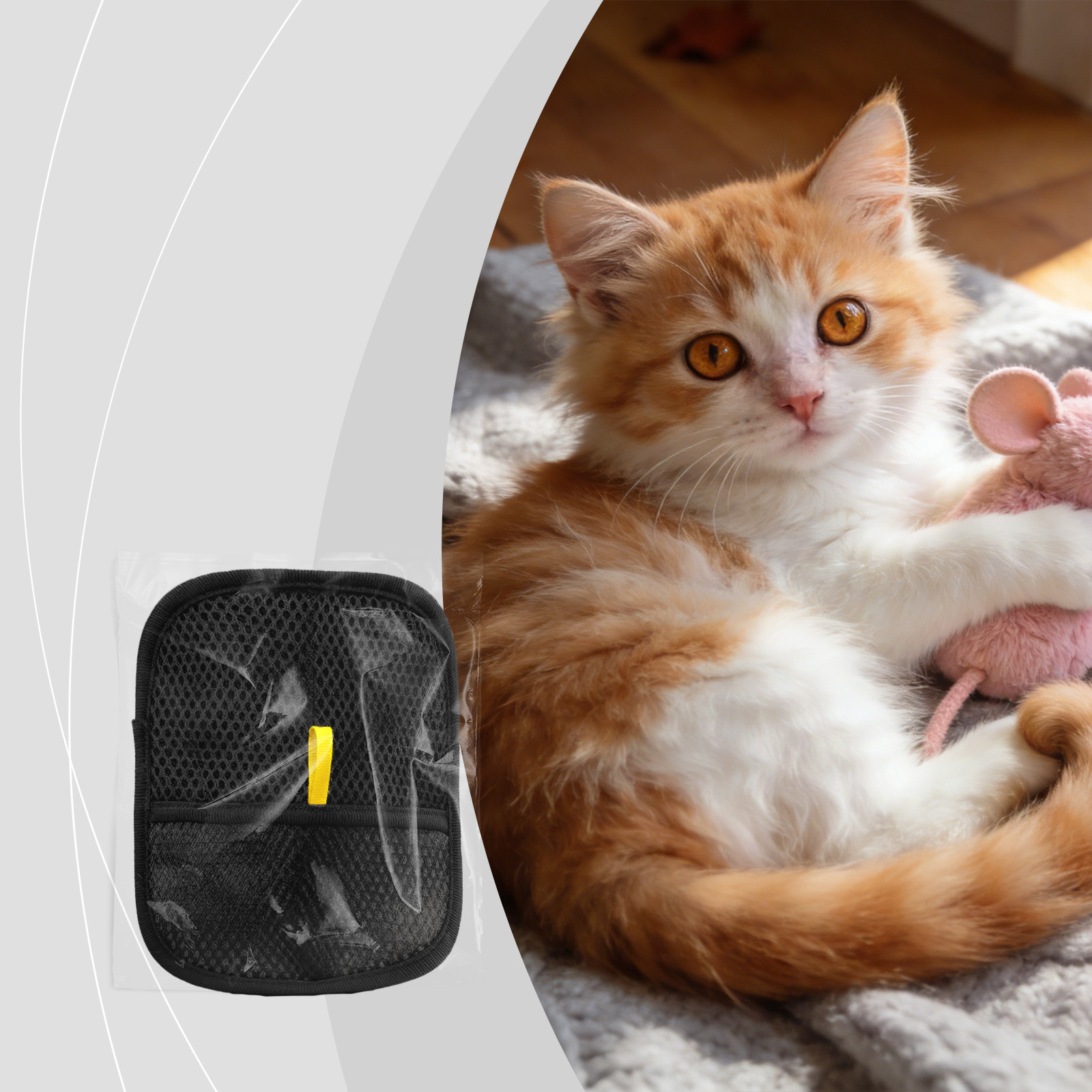 Pet Hair Removal Glove Static Hair Cleaner Glove Furniture Clothes Car Multi Scene Cleaning Tool