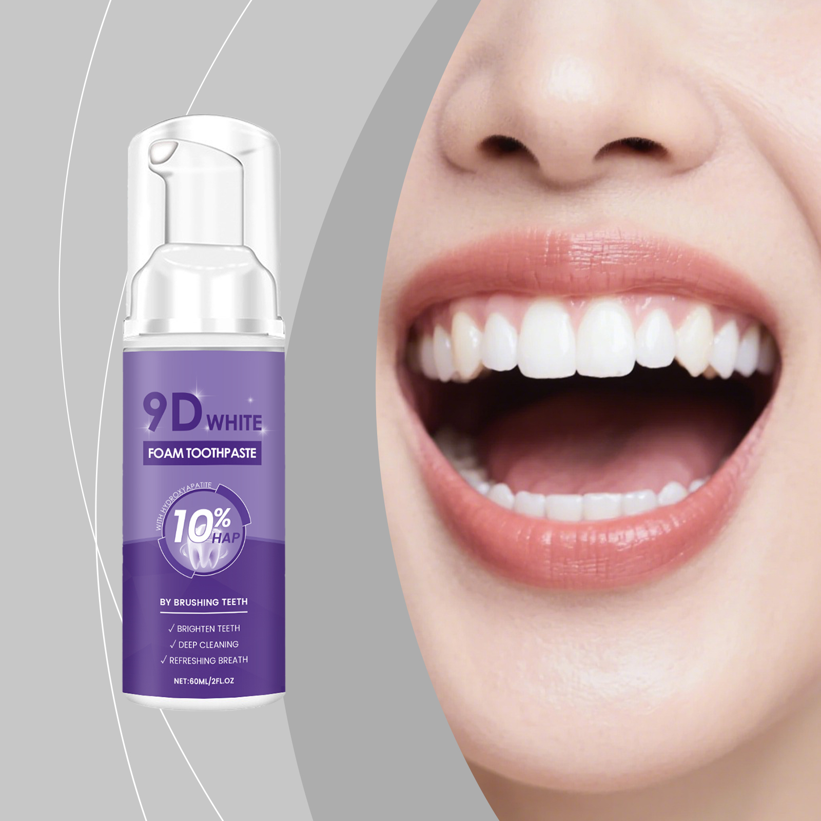 Teeth Cleaning Mousse Mild Cleaning Yellow Stains Fresh Clean Daily Care Oral Care Foam Mousse