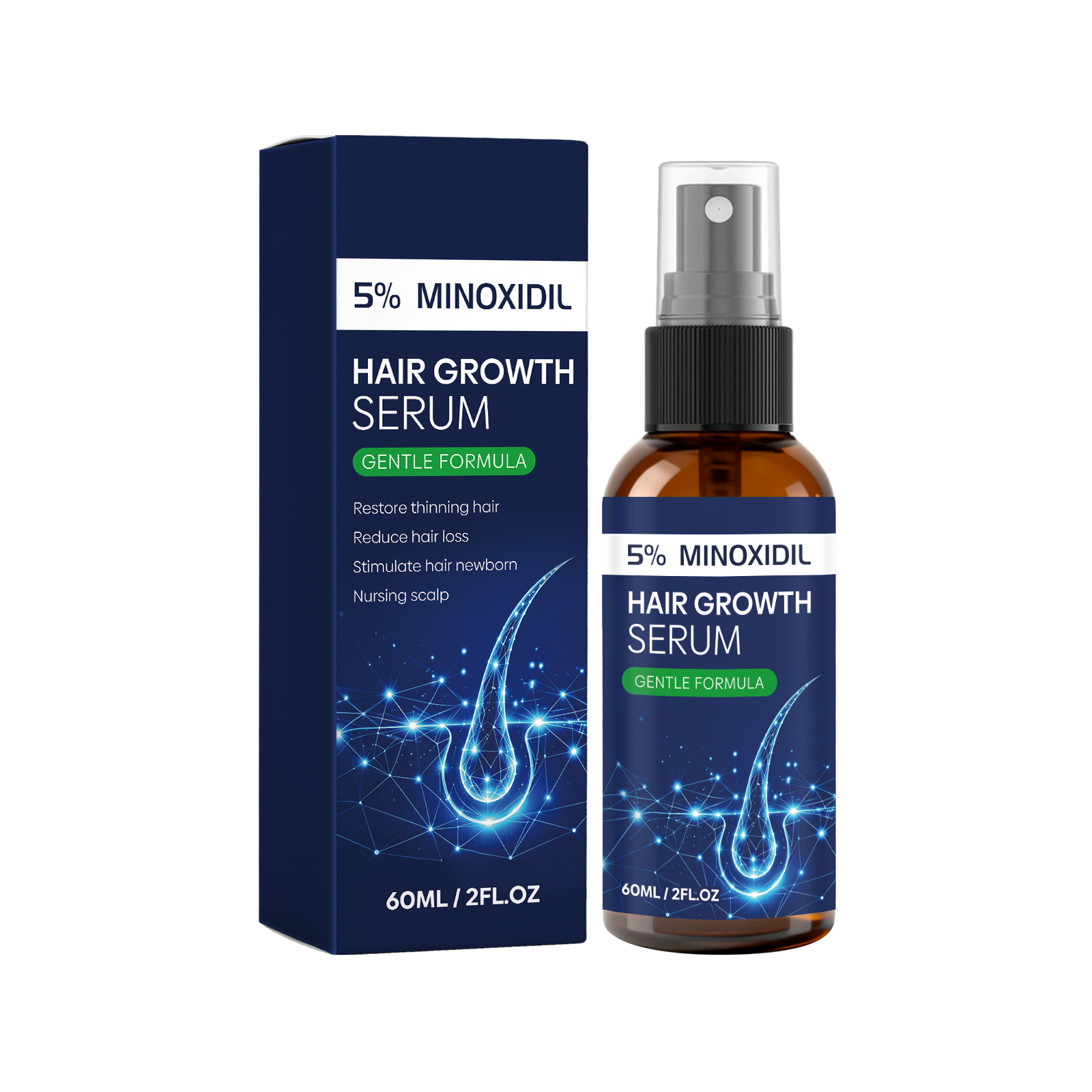 Hair Spray Mild Ingredients Maintain Scalp Hydration Hair Gloss Smooth Silky Daily Hair Care