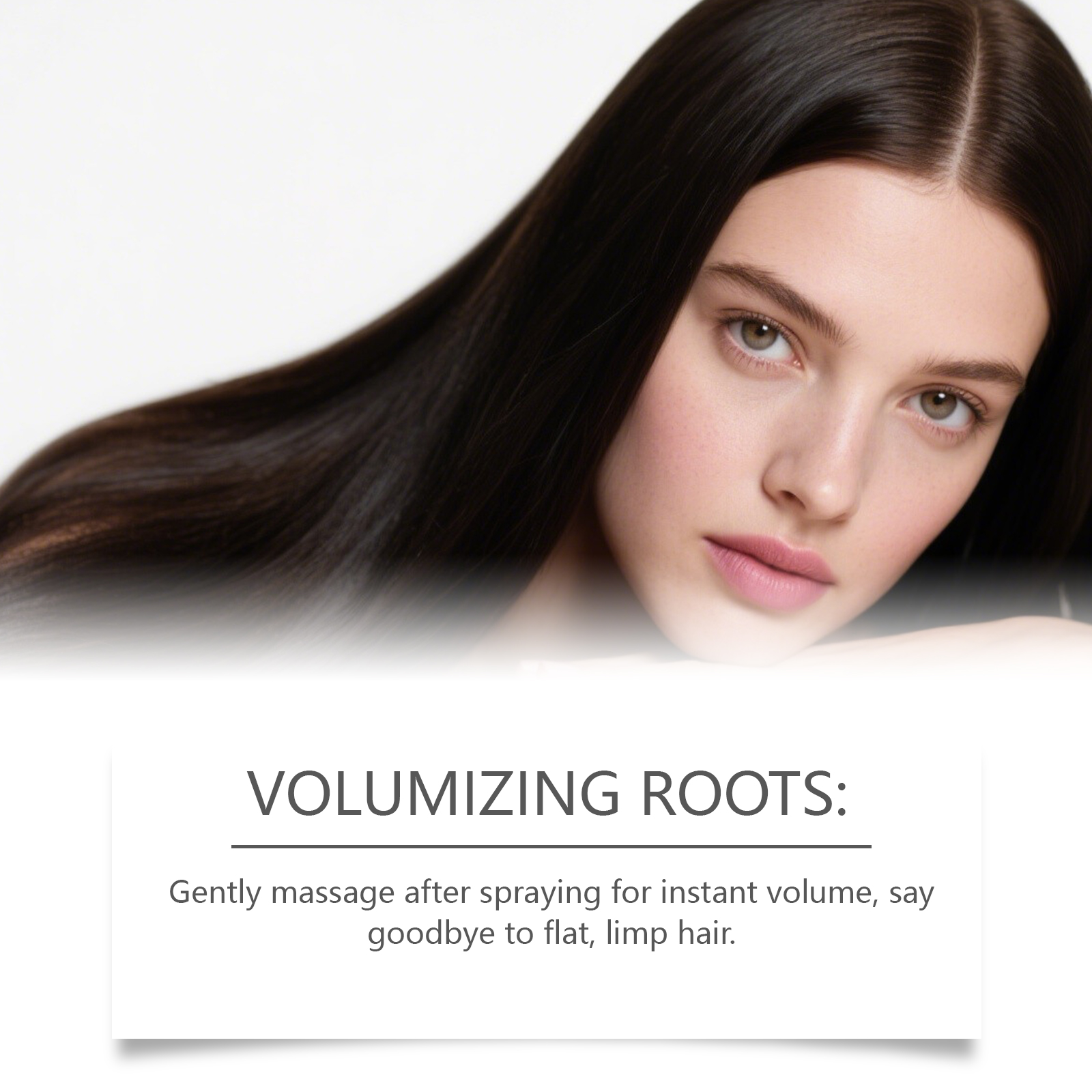 Dry Shampoo Spray Natural Fluffy Hydrating Glossy Hair Mild Ingredients Daily Convenient Hair Care Spray