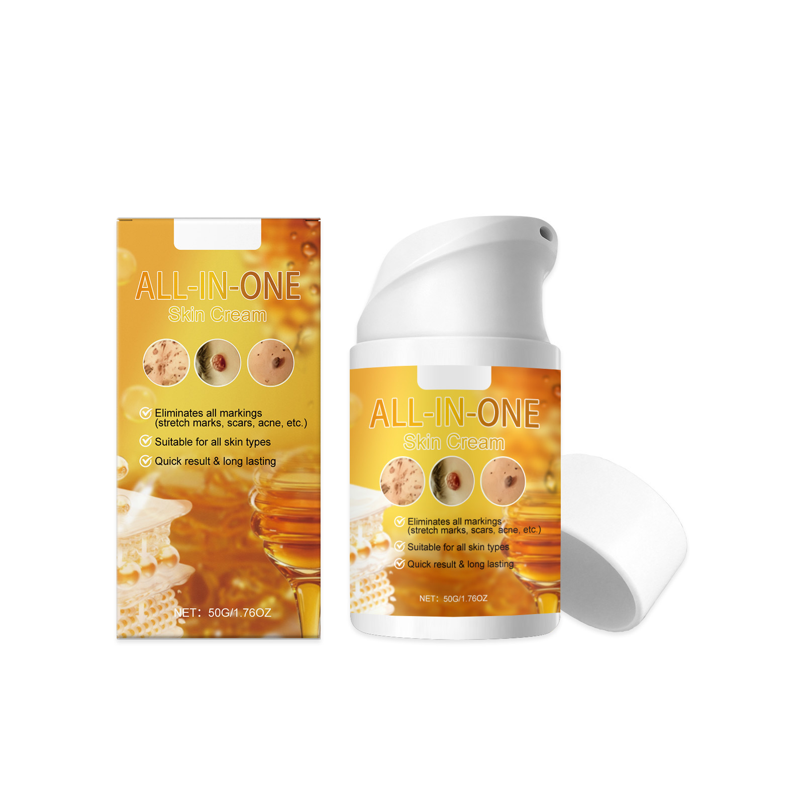 Skin Care Cream Moisturizing Refreshing Texture Gentle Comfortable Skin Friendly Daily Body Hydrating Lotion