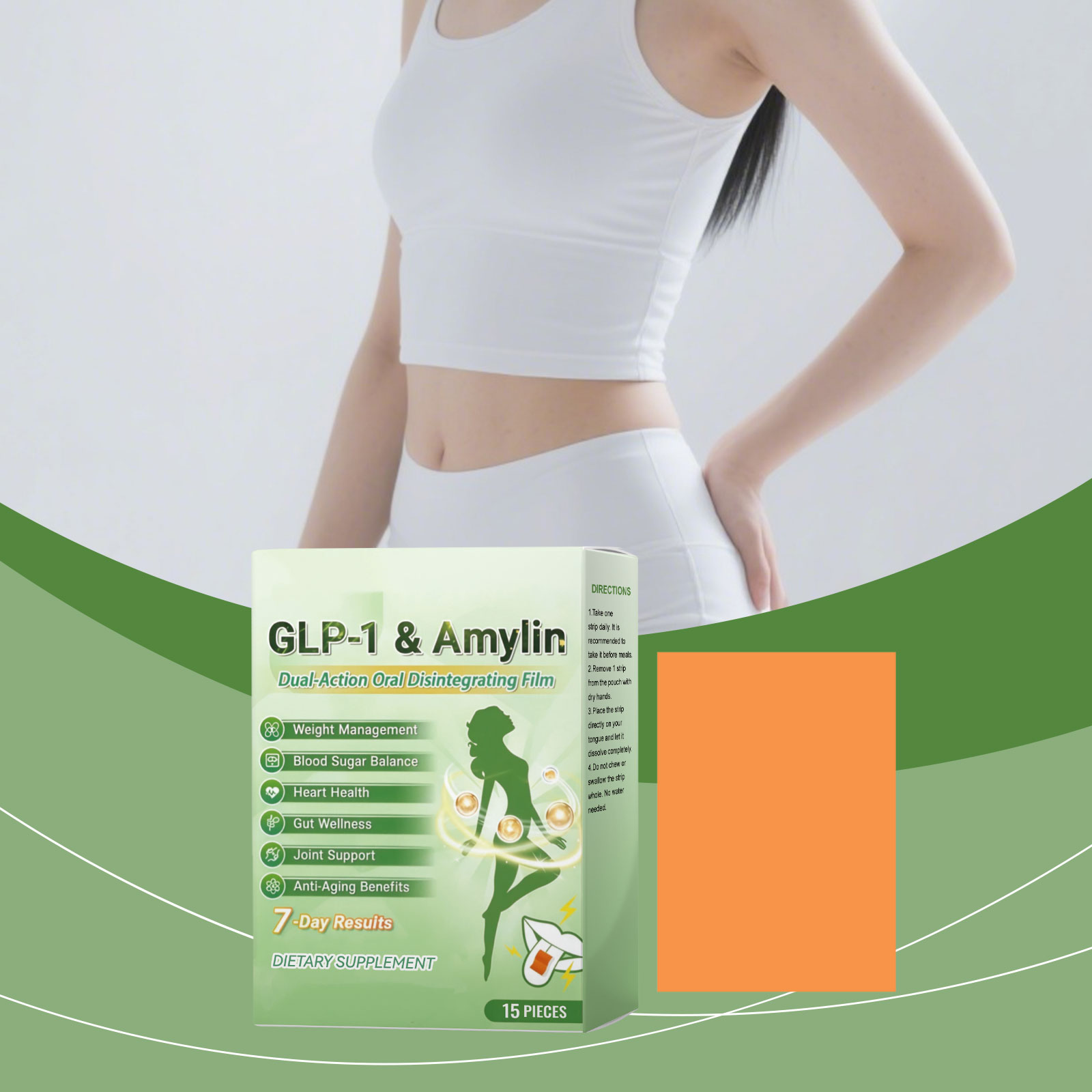 Body Shape Care Oral Lozenges Daily Boost Vitality Figure Management Improve Posture Dietary Supplement Tablets