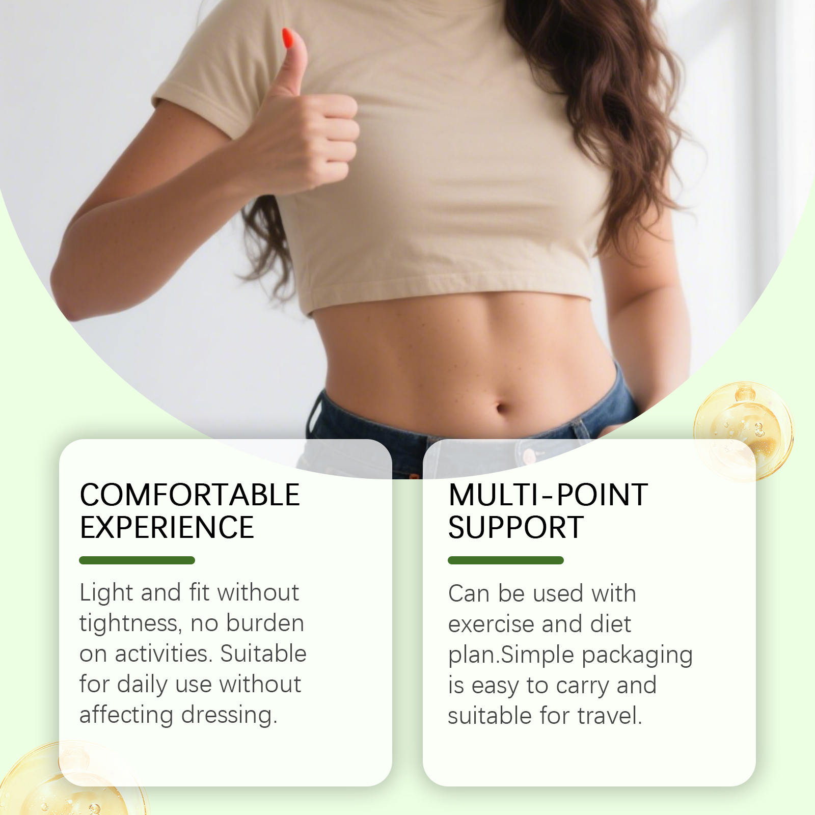 Body Care Patch Mild Ingredients Refreshing Breathable Skin Friendly Daily Portable Body Maintenance Sticker