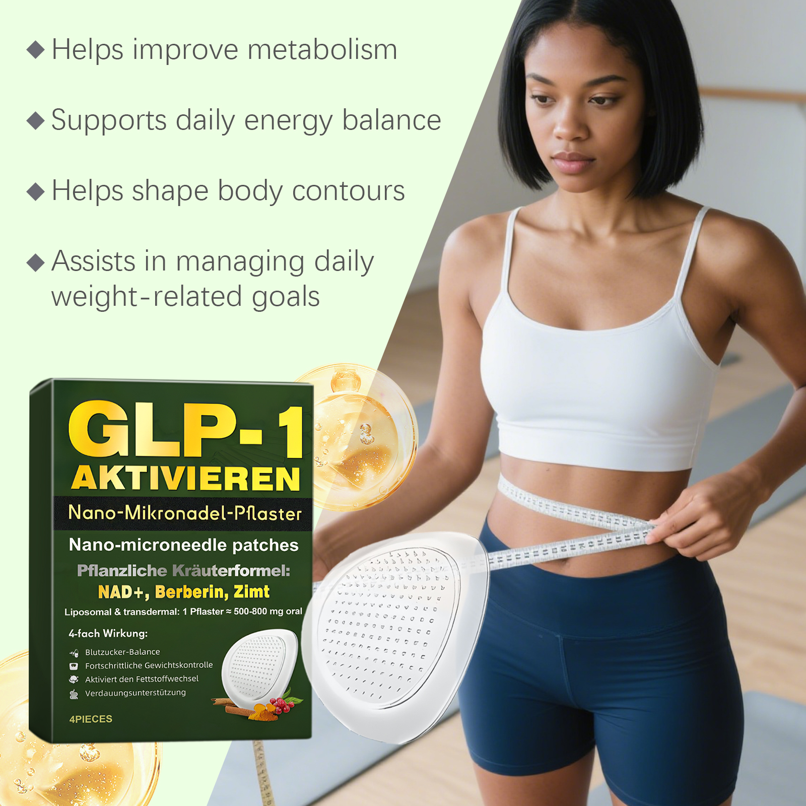 Body Care Patch Mild Ingredients Refreshing Breathable Skin Friendly Daily Portable Body Maintenance Sticker